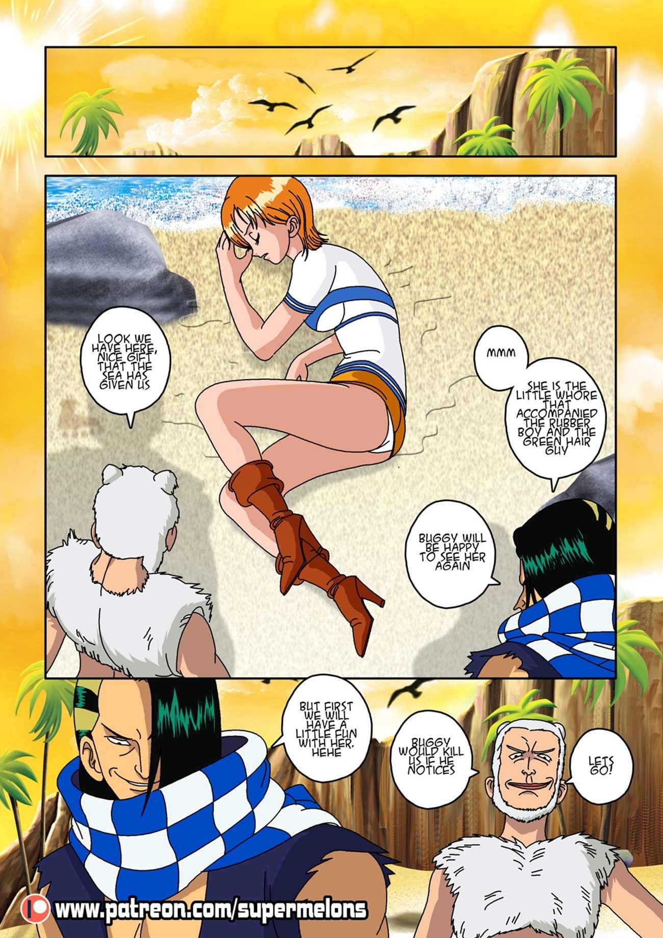 The Seed of the Devil (One Piece) [Super Melons] 1 . The Seed of the Devil - Chapter 1 (One Piece) [Super Melons] – page 9