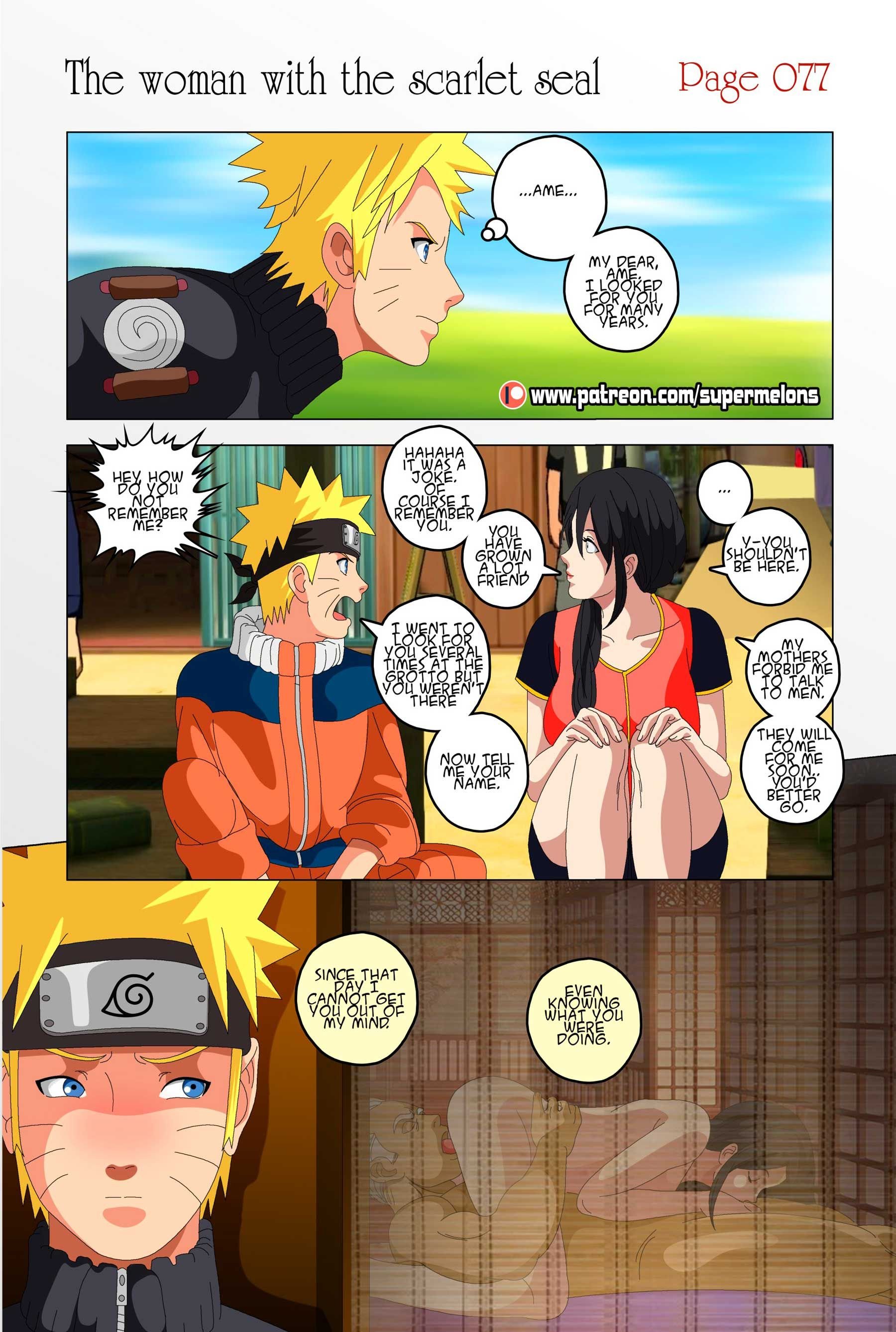 The Woman with the Scarlet Seal (Naruto) [Super Melons] 1 . The Woman with the Scarlet Seal - Chapter 1 (Naruto) [Super Melons] – page 80