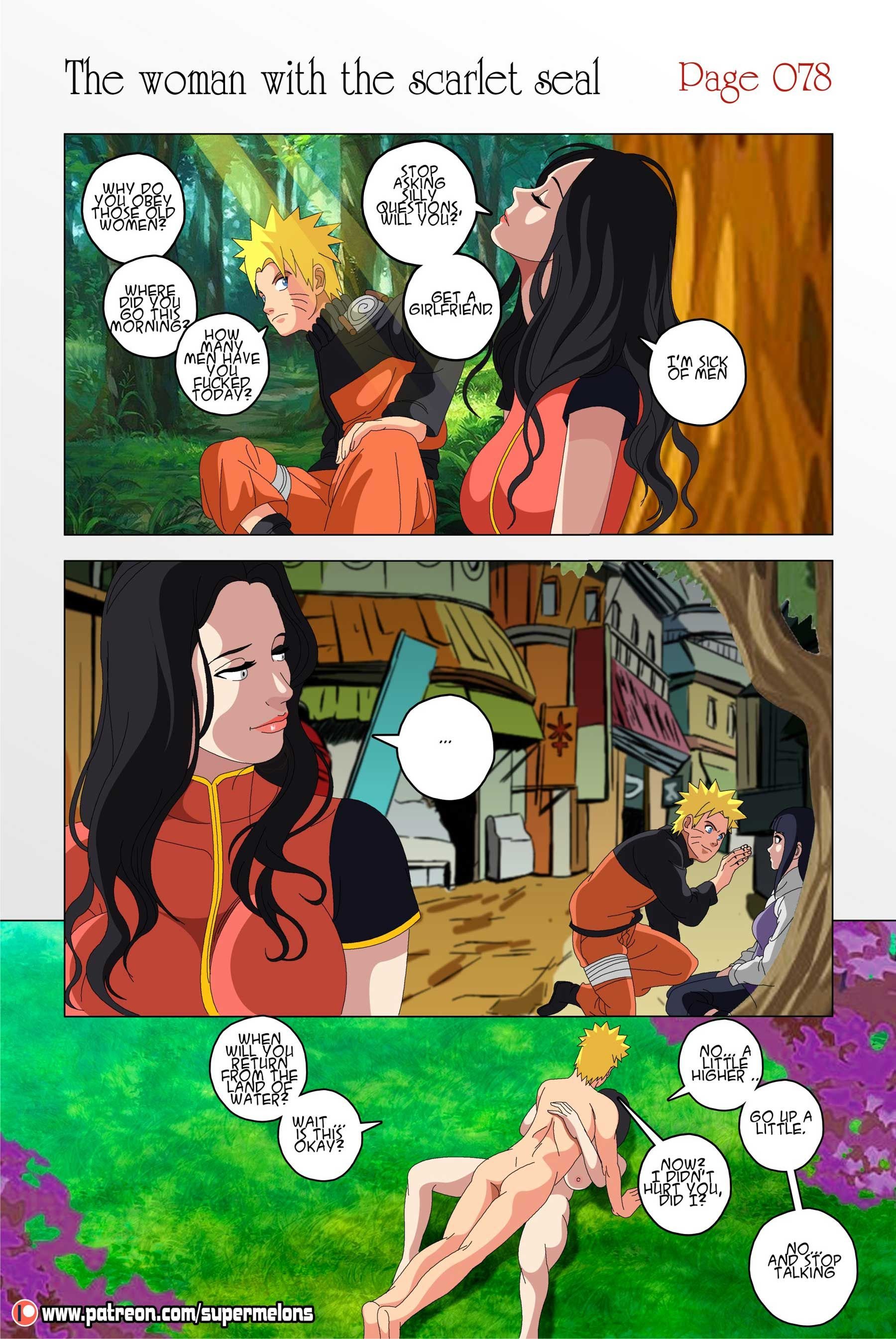 The Woman with the Scarlet Seal (Naruto) [Super Melons] 1 . The Woman with the Scarlet Seal - Chapter 1 (Naruto) [Super Melons] – page 82