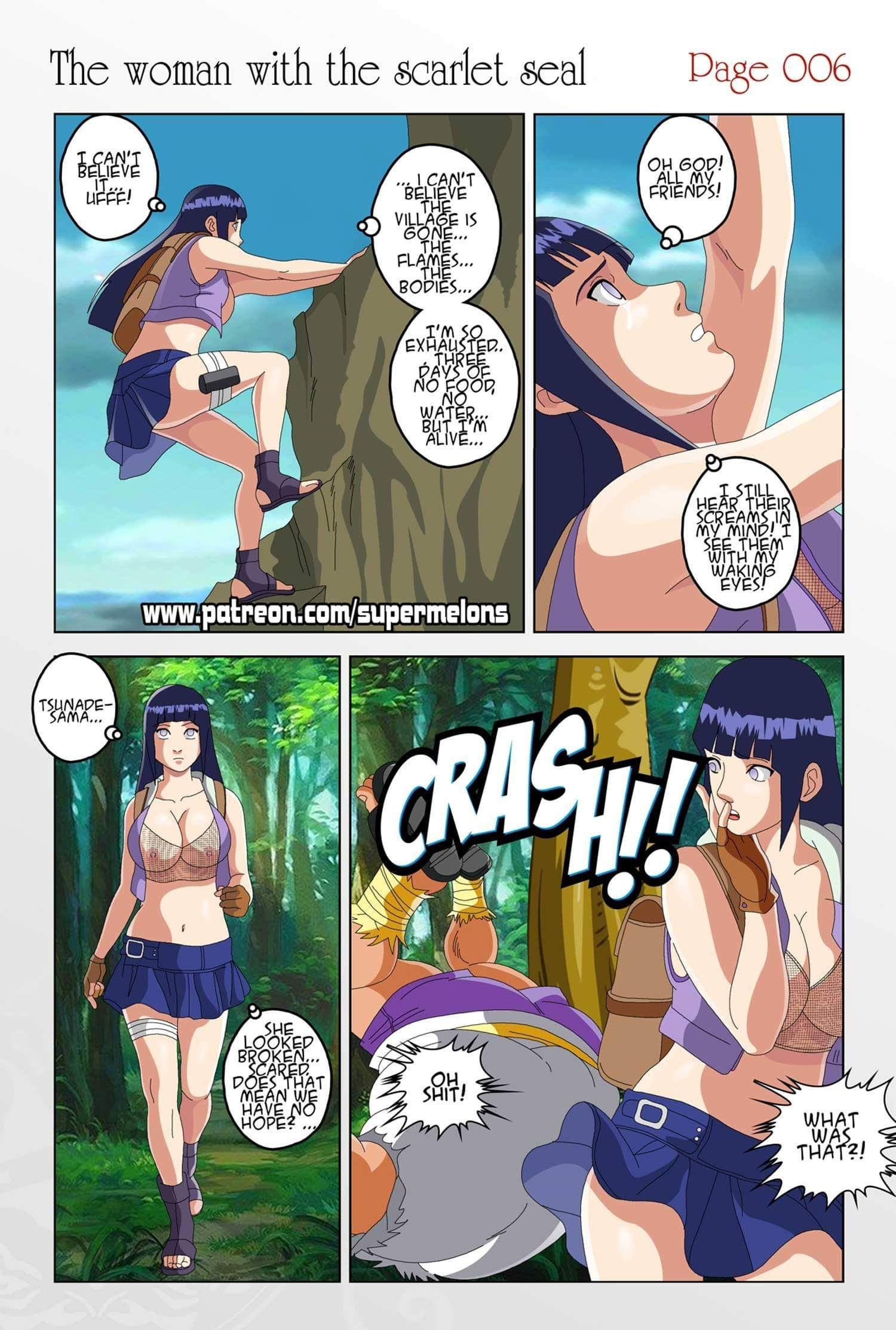 The Woman with the Scarlet Seal (Naruto) [Super Melons] 1 . The Woman with the Scarlet Seal - Chapter 1 (Naruto) [Super Melons] – page 9