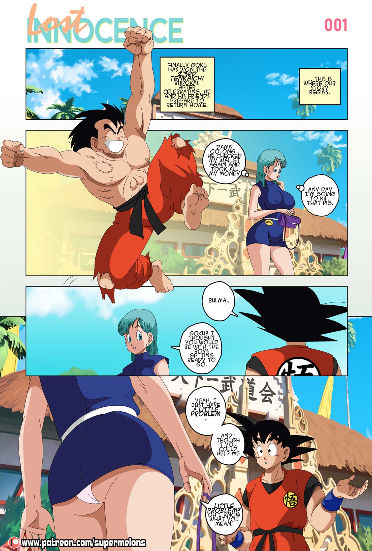Lost Innocence (Dragon Ball) [Super Melons] 1 . Lost Innocence - Chapter 1 (Dragon Ball) [Super Melons] – page 2