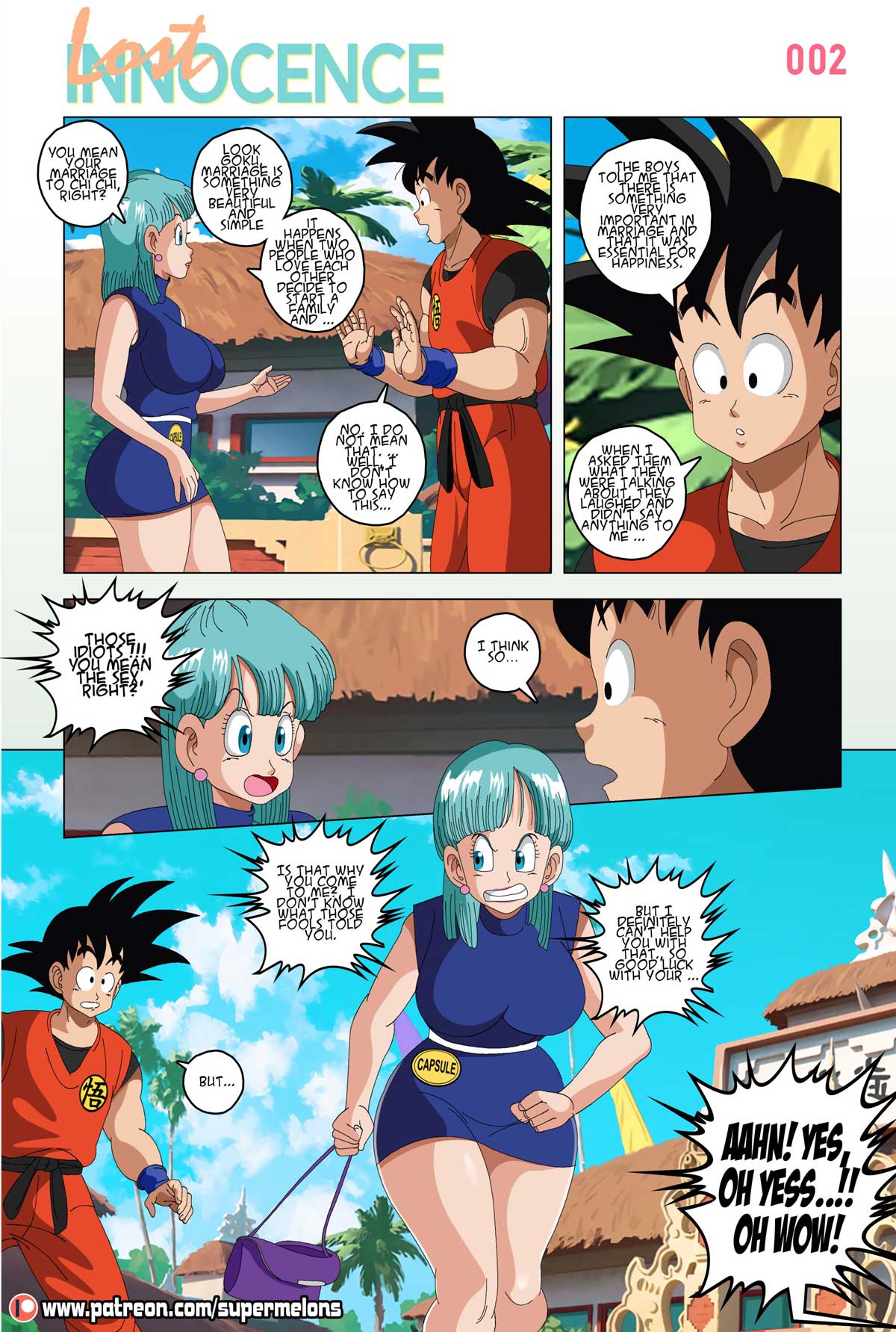 Lost Innocence (Dragon Ball) [Super Melons] 1 . Lost Innocence - Chapter 1 (Dragon Ball) [Super Melons] – page 3