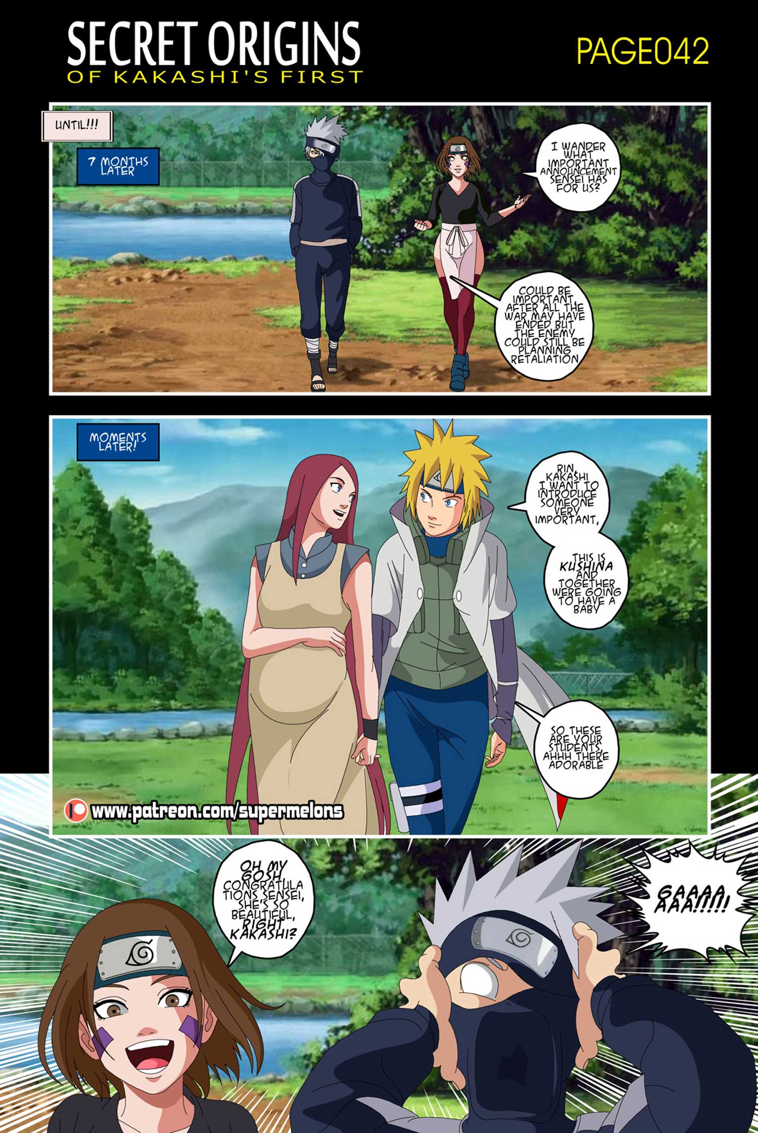 Secret Origins of Kakashi’s First (Naruto) [Super Melons] 1 . Secret Origins of Kakashi's First - Chapter 1 (Naruto) [Super Melons] – page 43