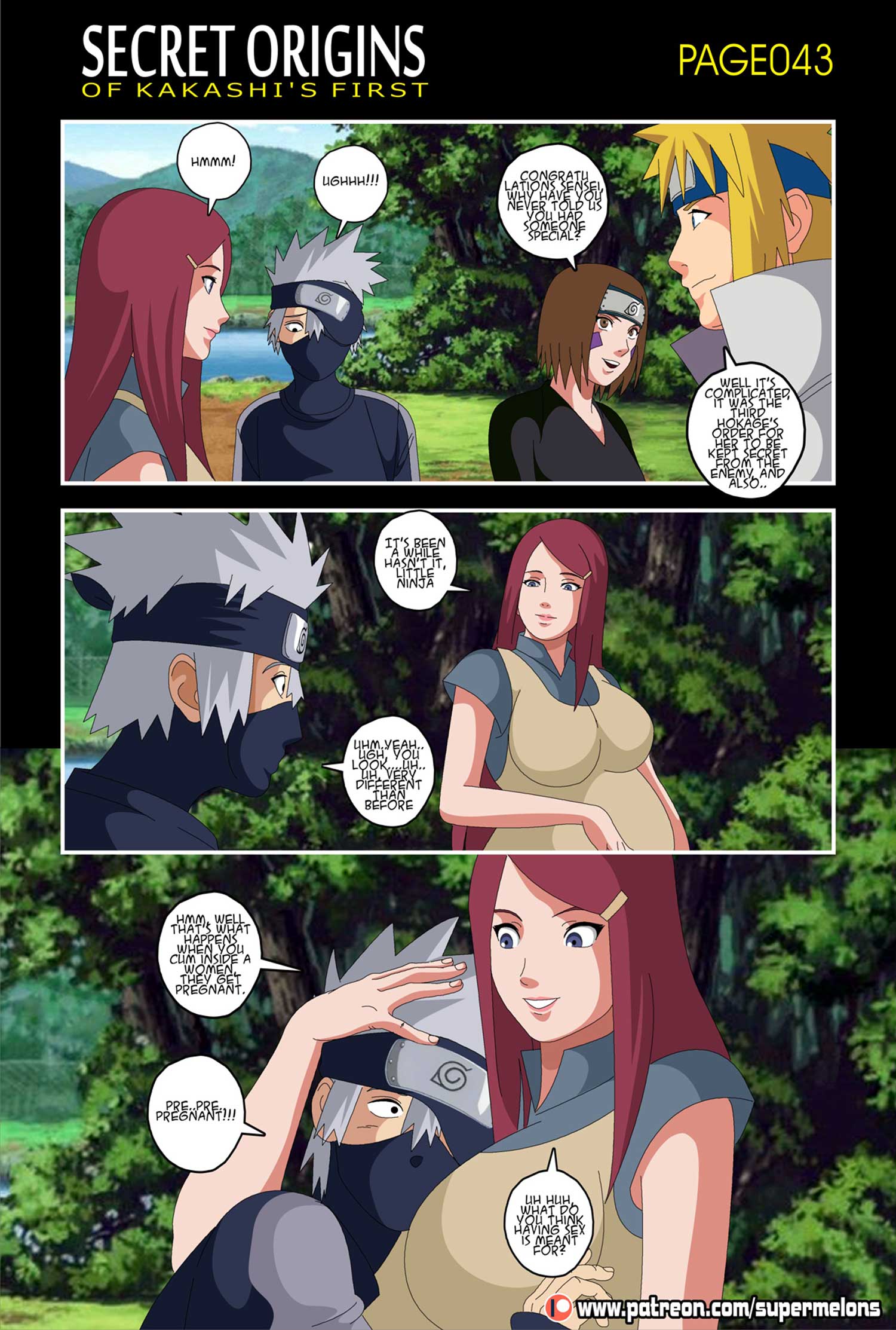 Secret Origins of Kakashi’s First (Naruto) [Super Melons] 1 . Secret Origins of Kakashi's First - Chapter 1 (Naruto) [Super Melons] – page 44
