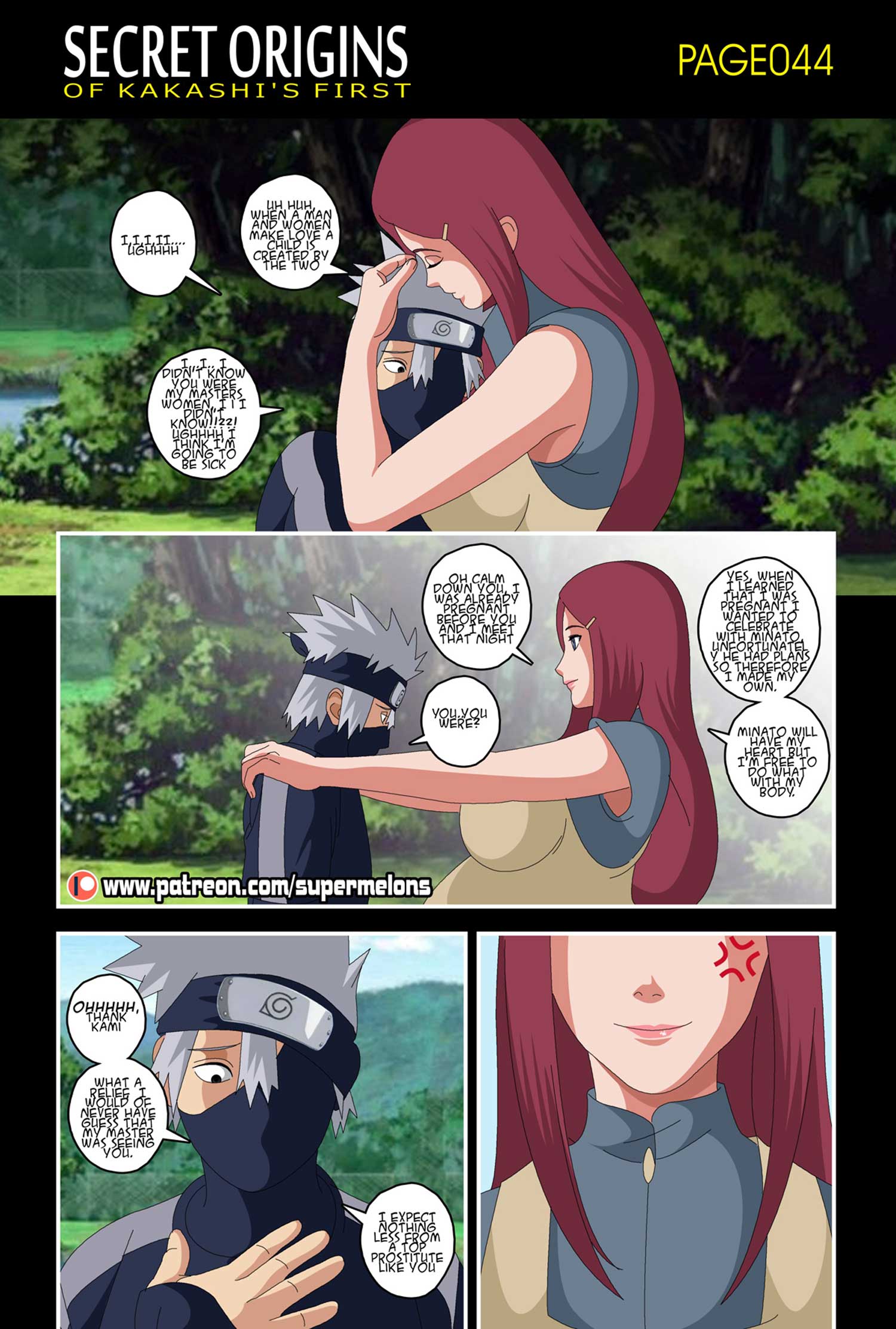 Secret Origins of Kakashi’s First (Naruto) [Super Melons] 1 . Secret Origins of Kakashi's First - Chapter 1 (Naruto) [Super Melons] – page 45