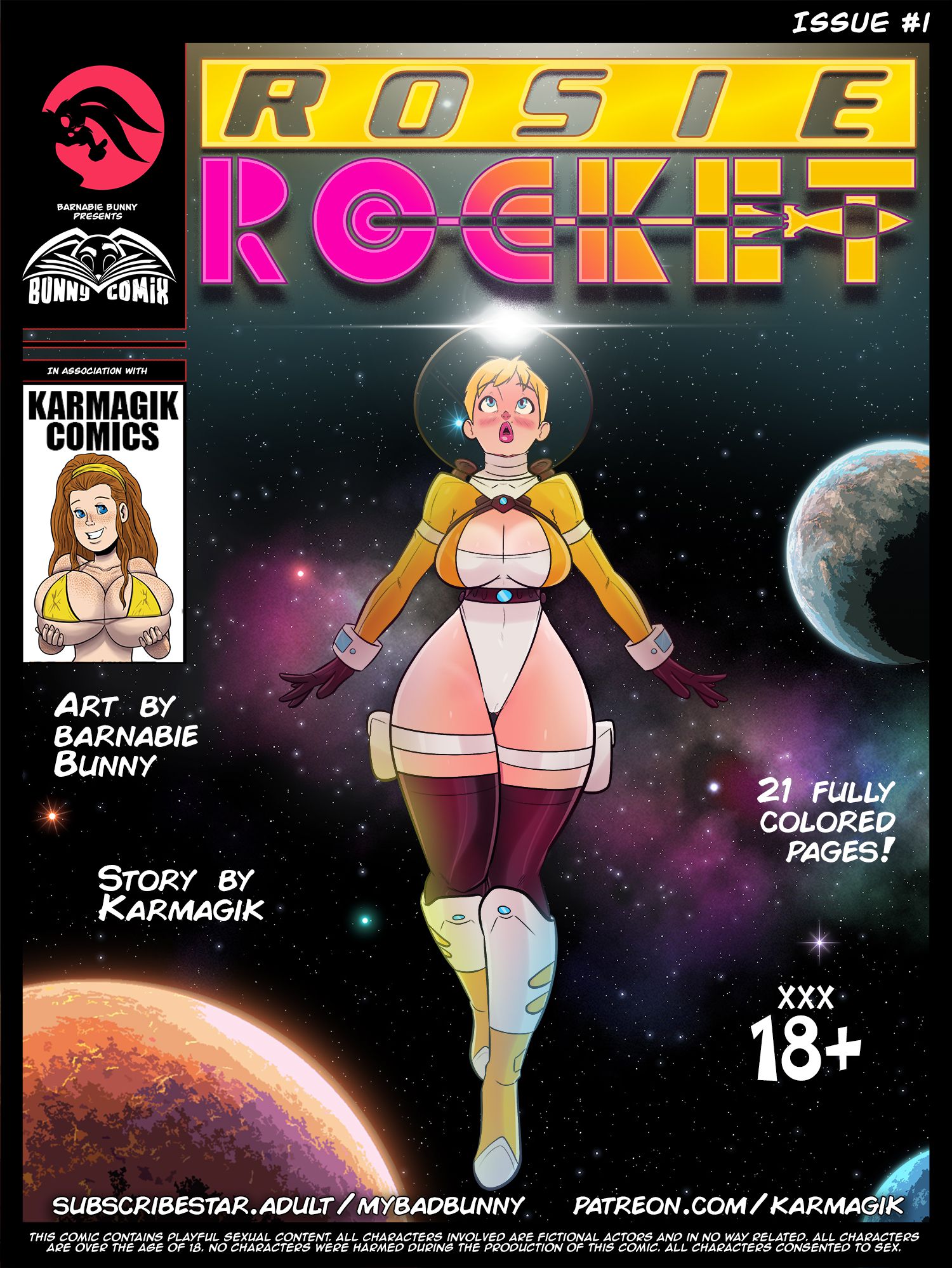Rosie Rocket [My Bad Bunny , Karmagik] 1 . Rosie Rocket - Chapter 1 [My Bad Bunny , Karmagik] – page 1