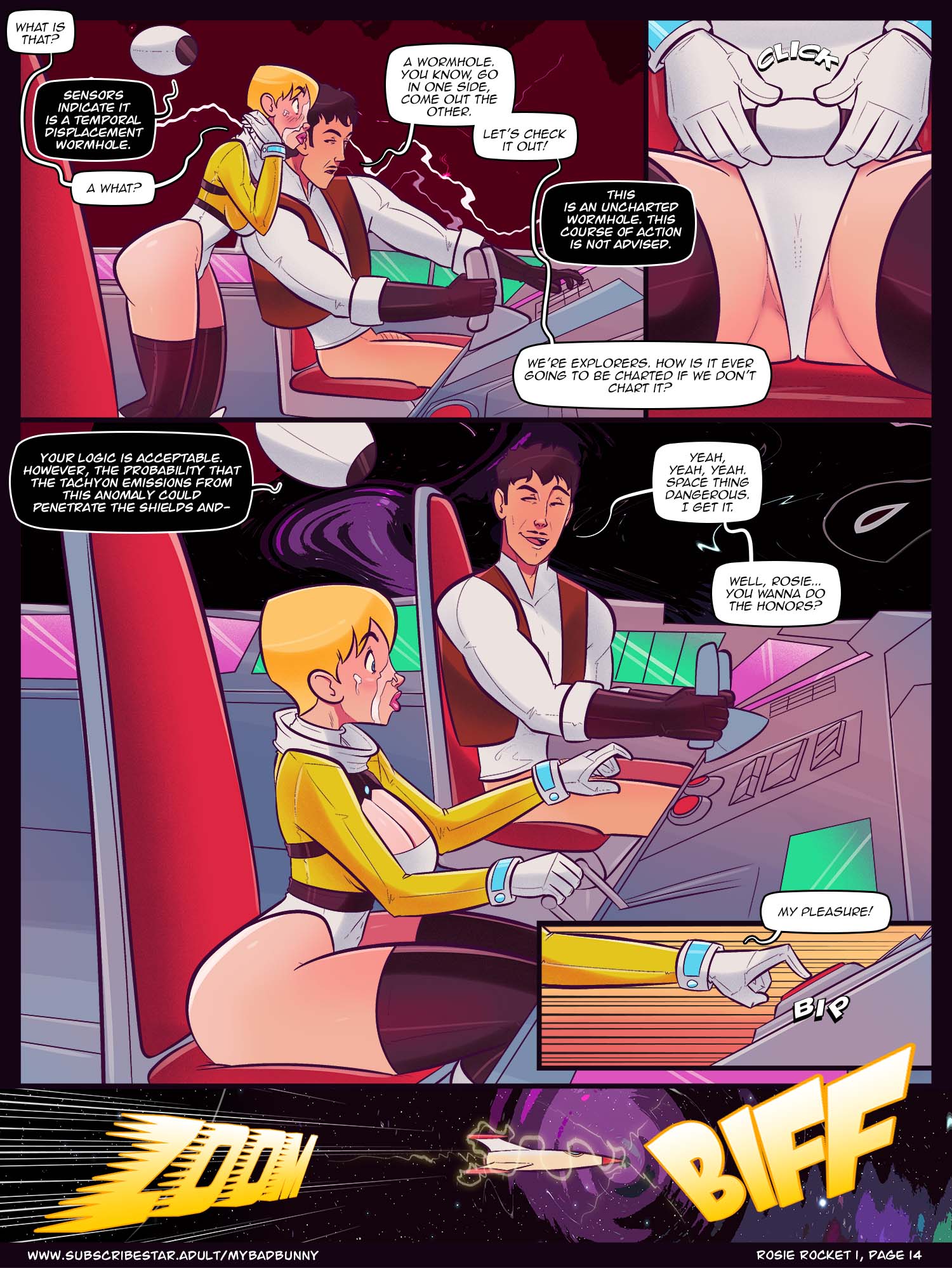 Rosie Rocket [My Bad Bunny , Karmagik] 1 . Rosie Rocket - Chapter 1 [My Bad Bunny , Karmagik] – page 16