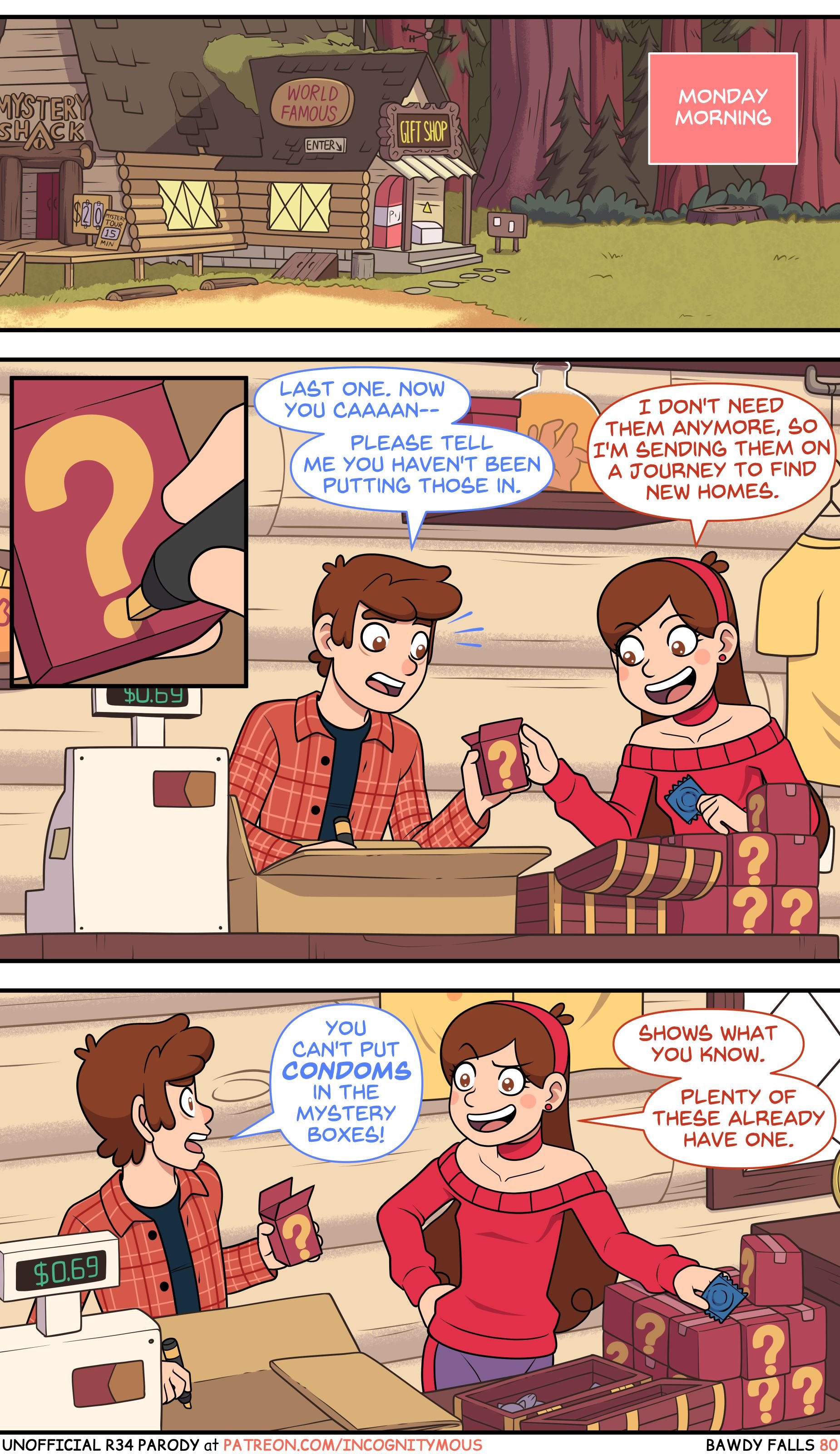 Bawdy Falls (Gravity Falls) [Incognitymous] 2 . Bawdy Falls - Chapter 2 (Gravity Falls) [Incognitymous] – page 19