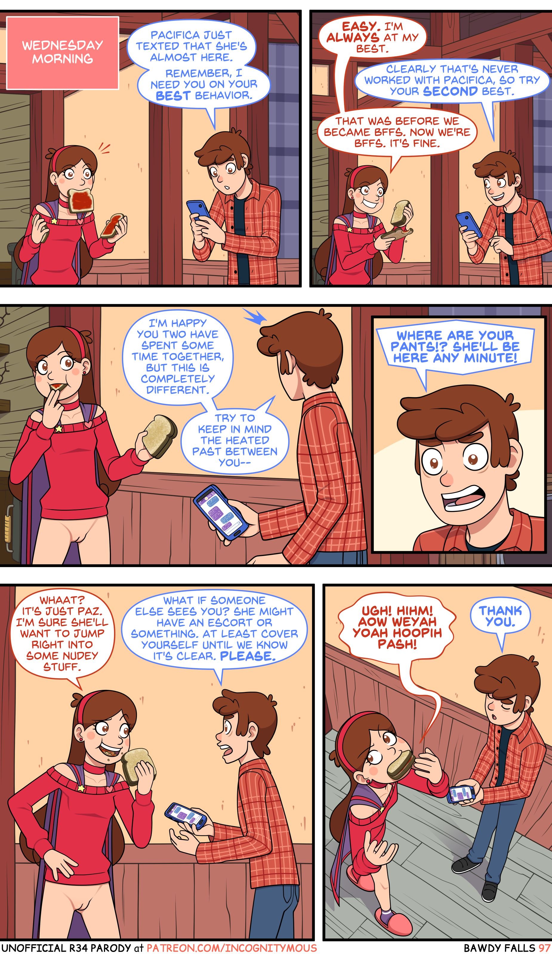 Bawdy Falls (Gravity Falls) [Incognitymous] 2 . Bawdy Falls - Chapter 2 (Gravity Falls) [Incognitymous] – page 36