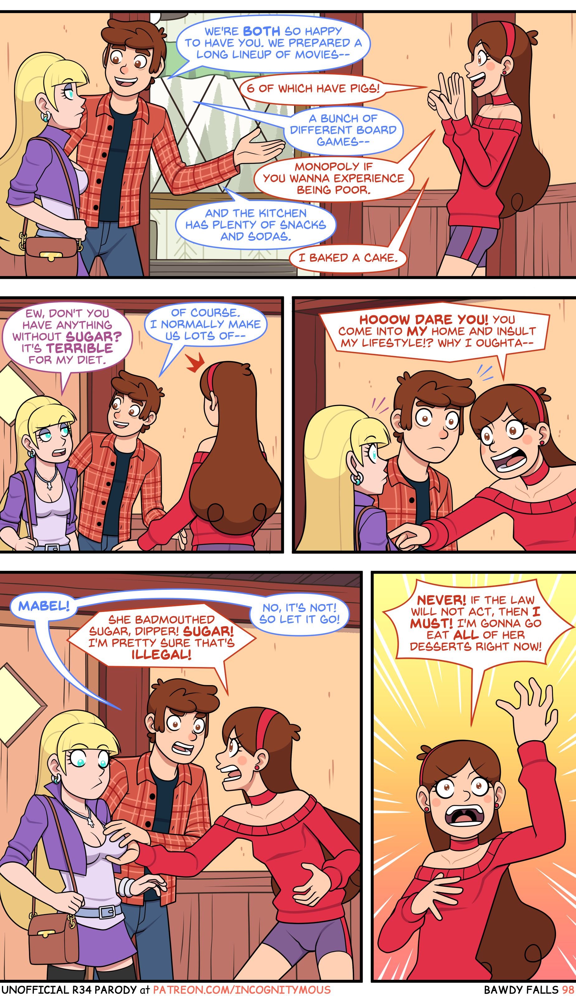 Bawdy Falls (Gravity Falls) [Incognitymous] 2 . Bawdy Falls - Chapter 2 (Gravity Falls) [Incognitymous] – page 37