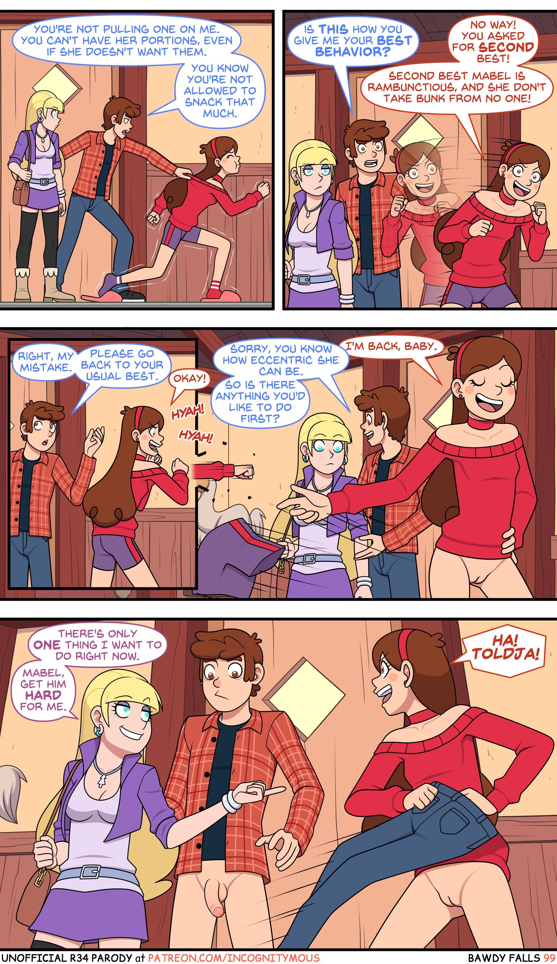 Bawdy Falls (Gravity Falls) [Incognitymous] 2 . Bawdy Falls - Chapter 2 (Gravity Falls) [Incognitymous] – page 38