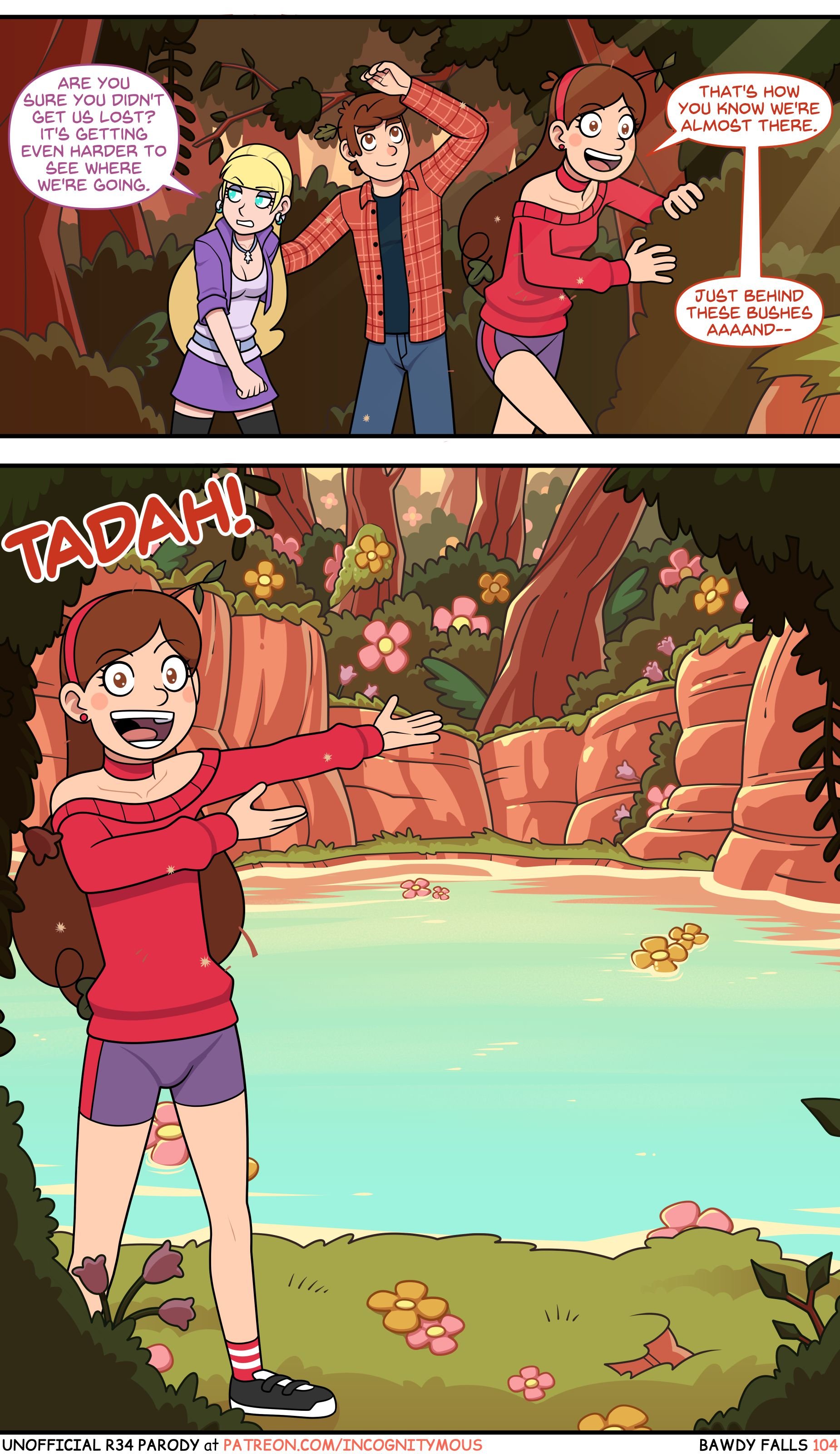 Bawdy Falls (Gravity Falls) [Incognitymous] 2 . Bawdy Falls - Chapter 2 (Gravity Falls) [Incognitymous] – page 43