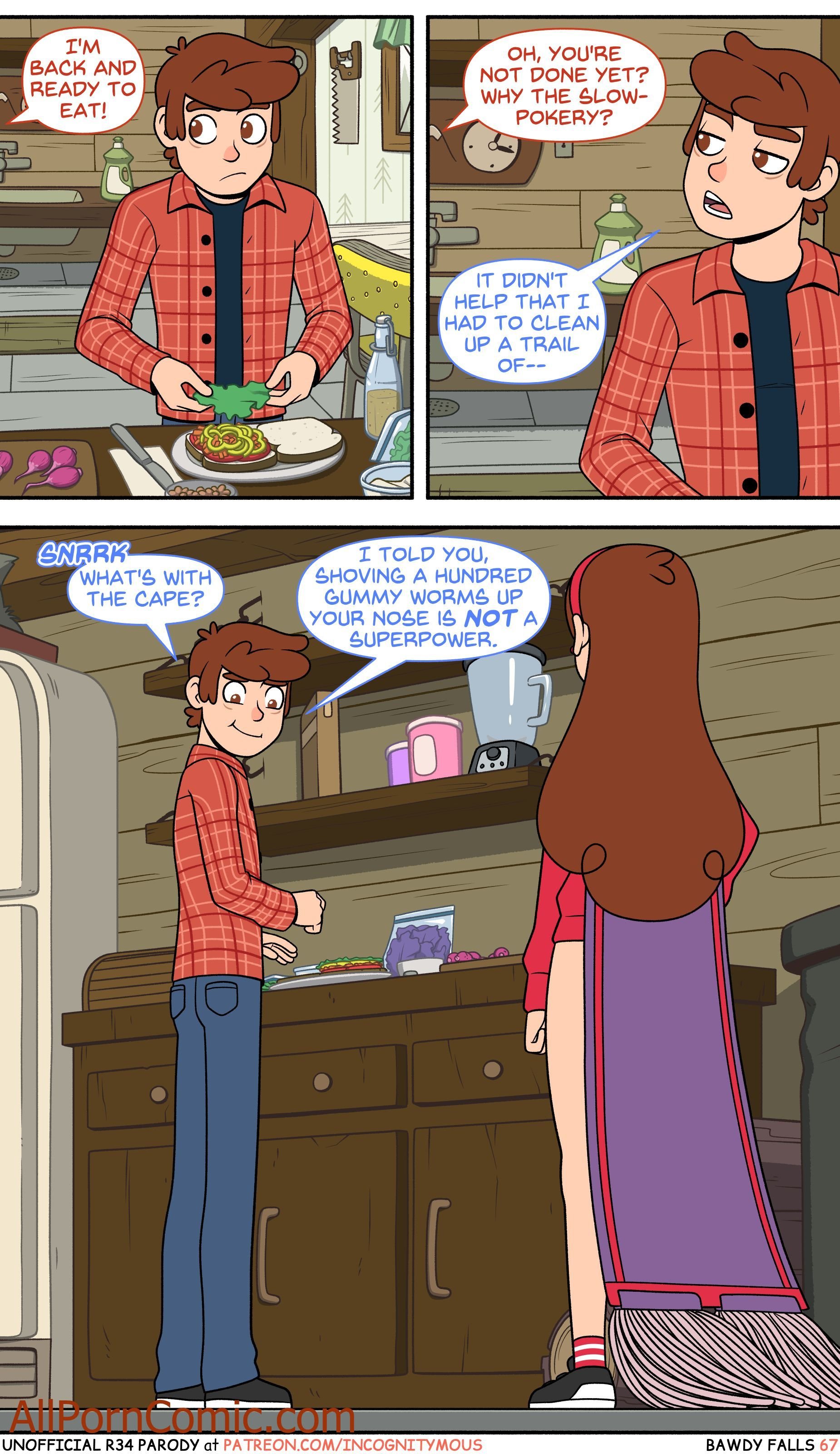 Bawdy Falls (Gravity Falls) [Incognitymous] 2 . Bawdy Falls - Chapter 2 (Gravity Falls) [Incognitymous] – page 6