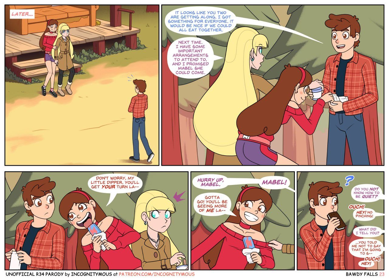 Bawdy Falls (Gravity Falls) [Incognitymous] 1 . Bawdy Falls  - Chapter 1 (Gravity Falls) [Incognitymous] – page 24