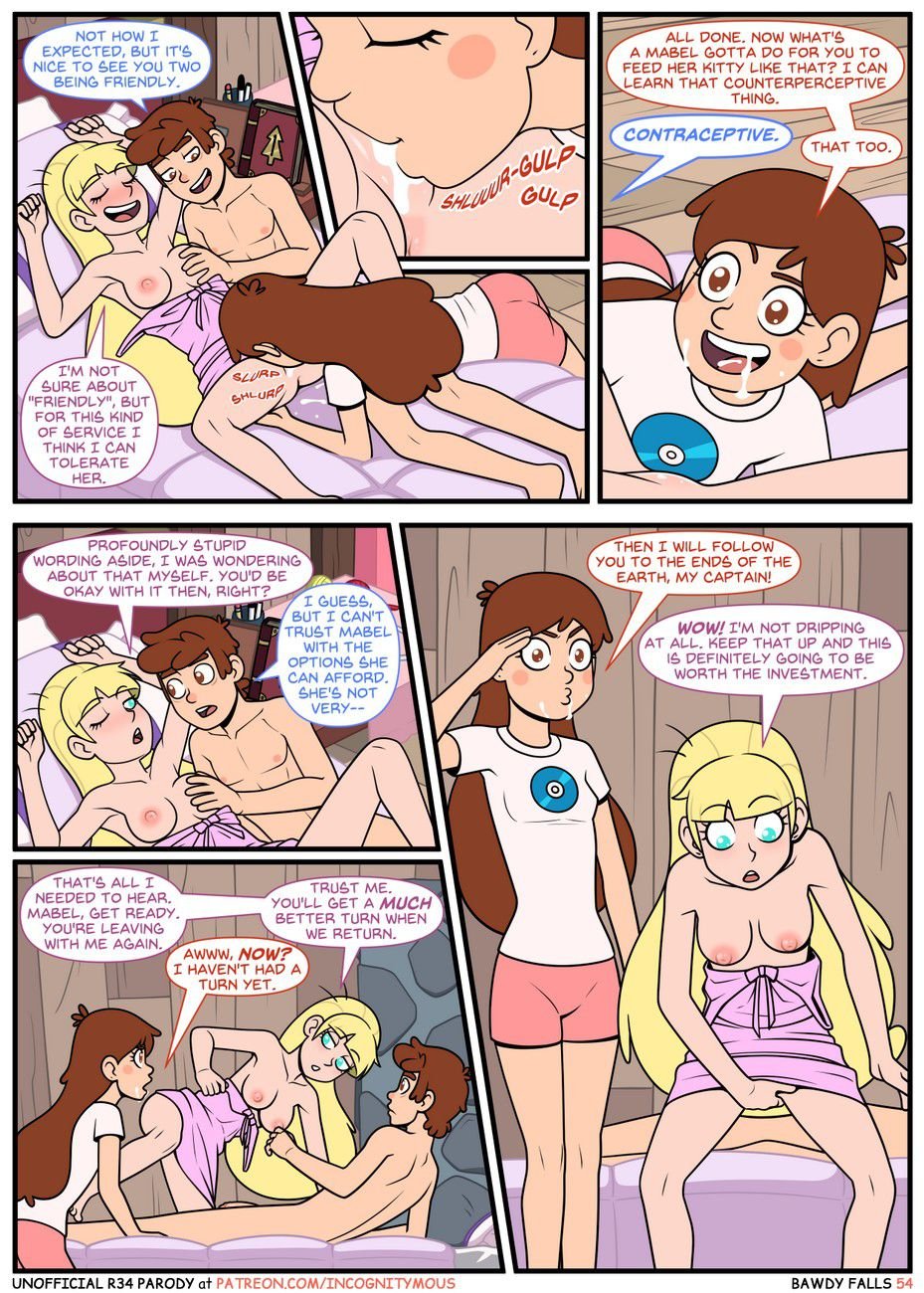 Bawdy Falls (Gravity Falls) [Incognitymous] 1 . Bawdy Falls  - Chapter 1 (Gravity Falls) [Incognitymous] – page 55