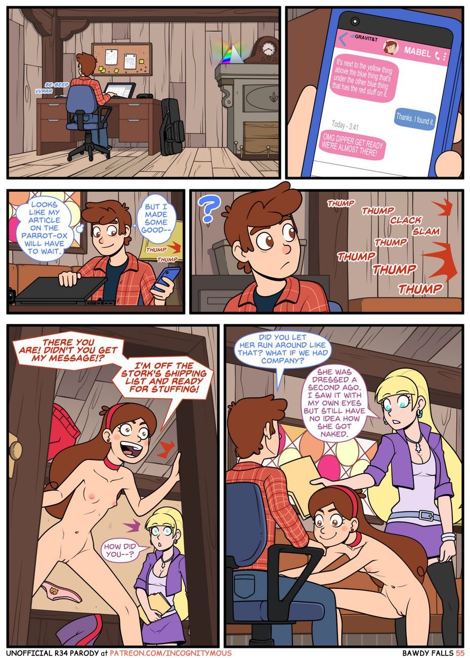 Bawdy Falls (Gravity Falls) [Incognitymous] 1 . Bawdy Falls  - Chapter 1 (Gravity Falls) [Incognitymous] – page 56