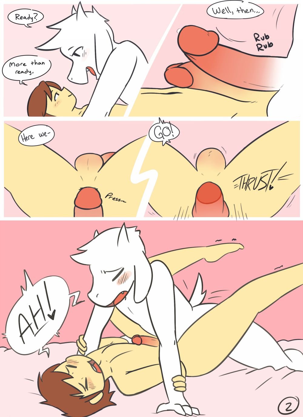 AsFrisk The Comic (Undertale) [Dezz] 1 . AsFrisk The Comic - Chapter 1 (Undertale) [Dezz] – page 2