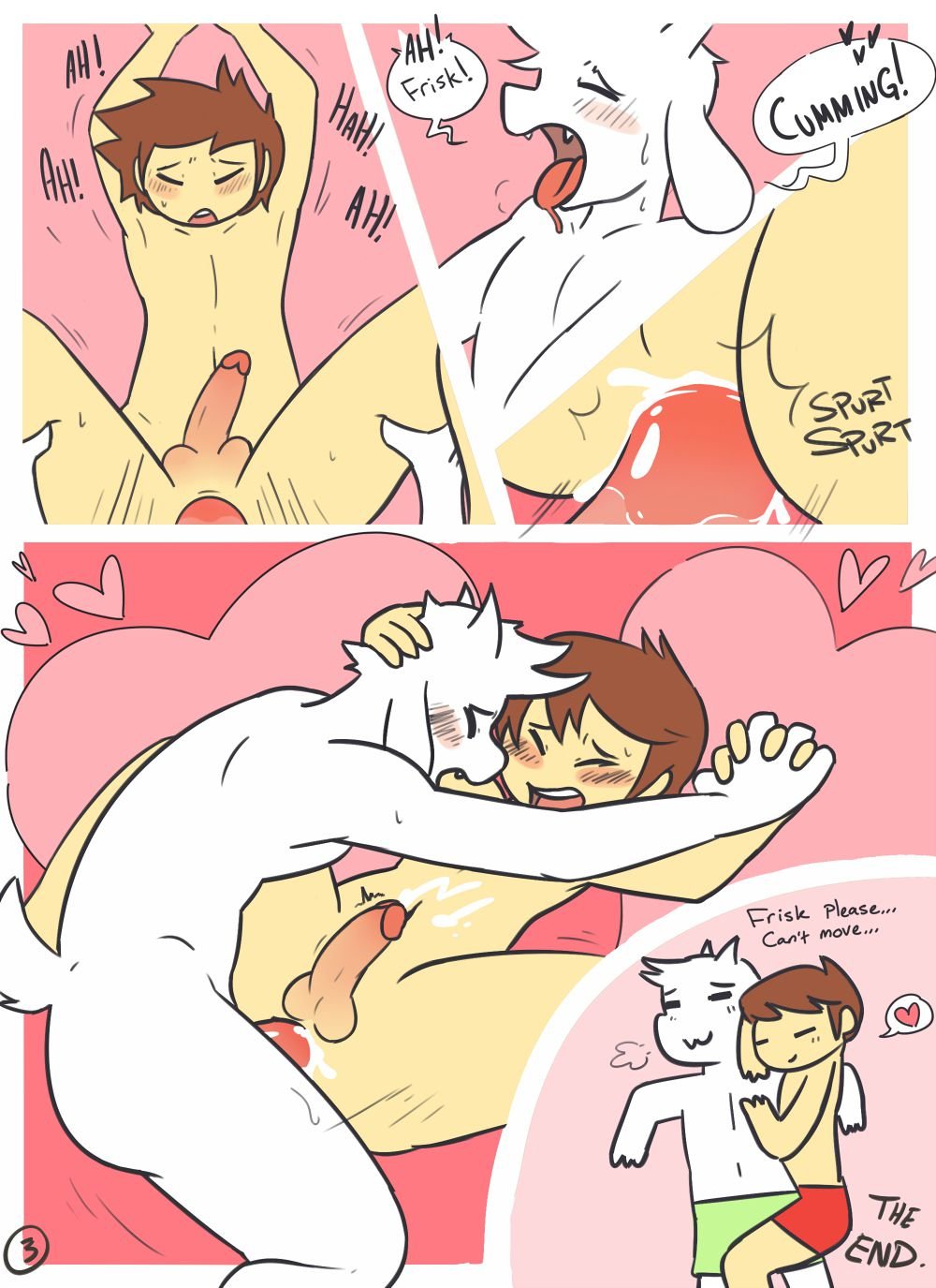AsFrisk The Comic (Undertale) [Dezz] 1 . AsFrisk The Comic - Chapter 1 (Undertale) [Dezz] – page 3
