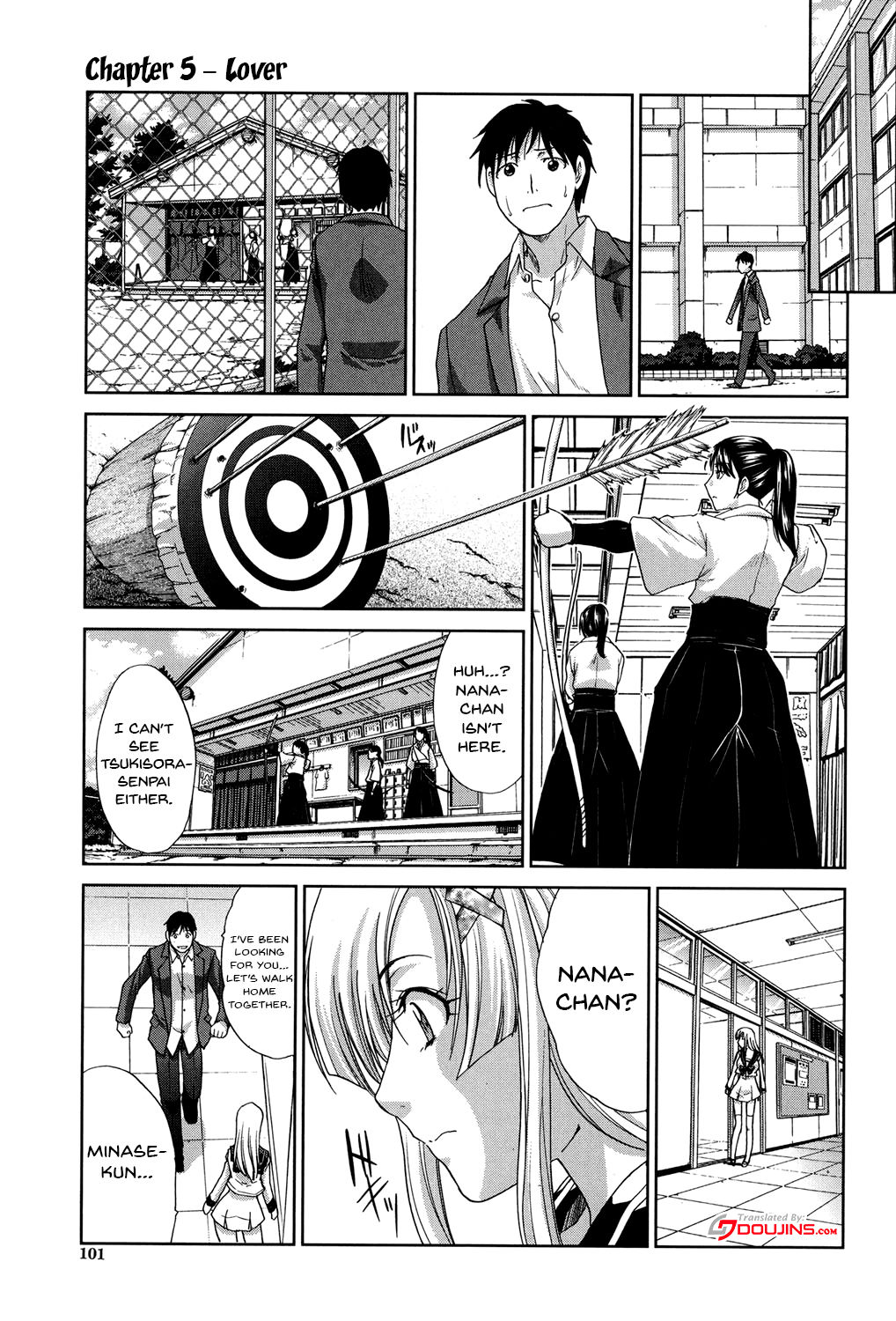 My Girlfriend is Making Lewd Sounds After School – page 100