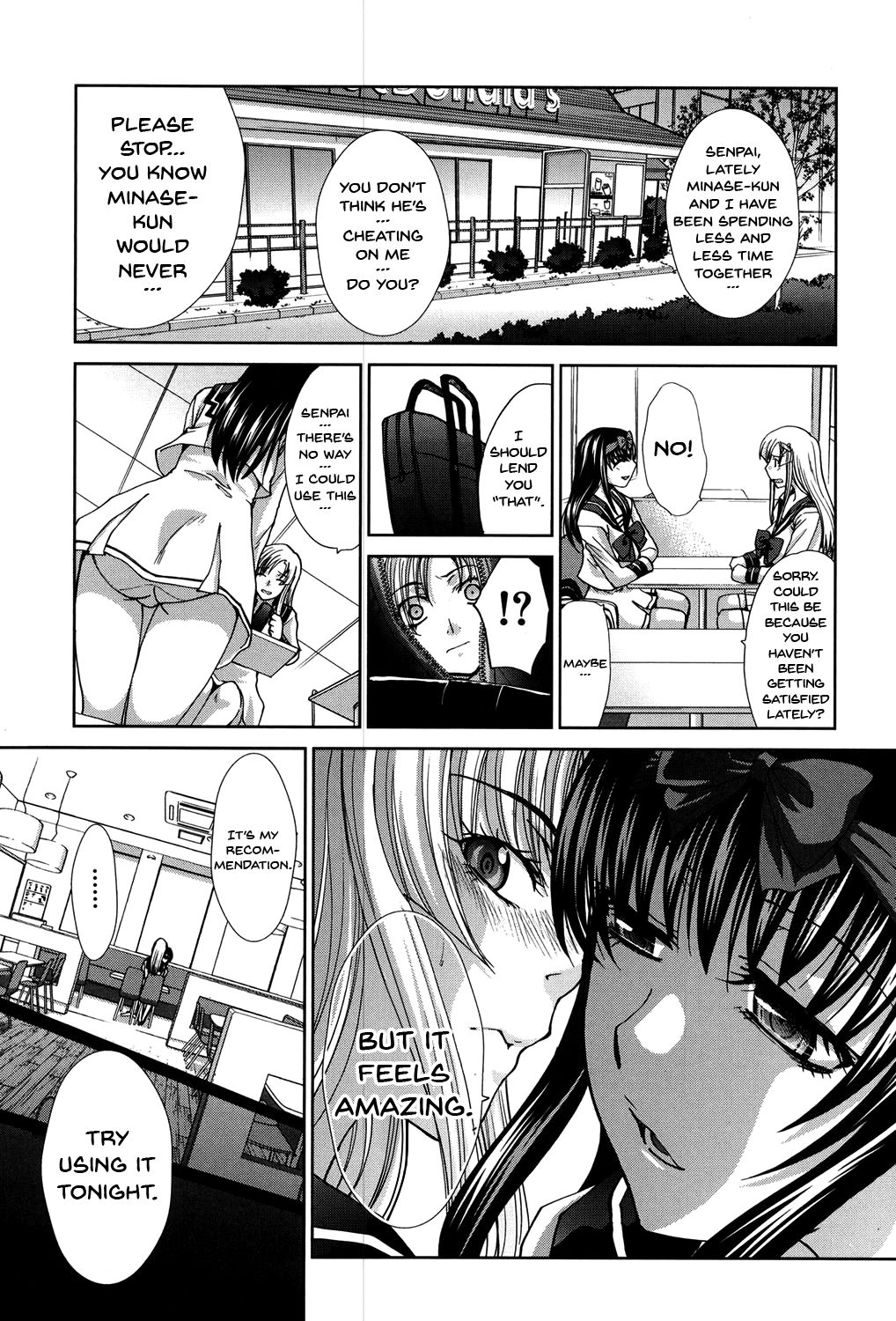 My Girlfriend is Making Lewd Sounds After School – page 126