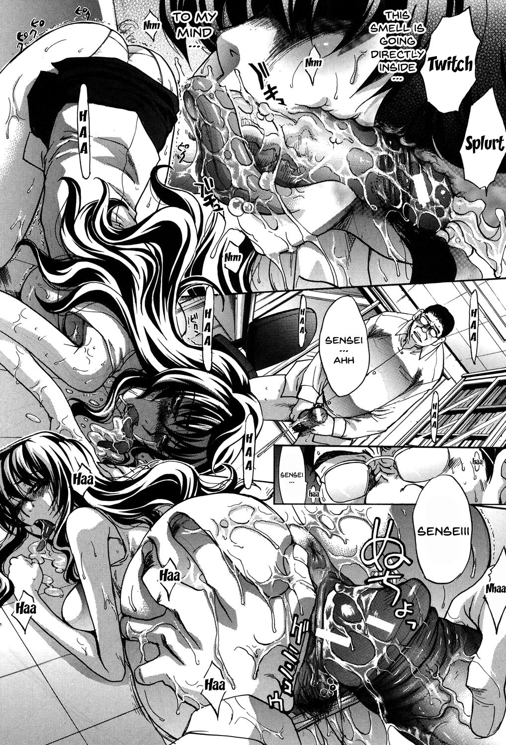 My Girlfriend is Making Lewd Sounds After School – page 143