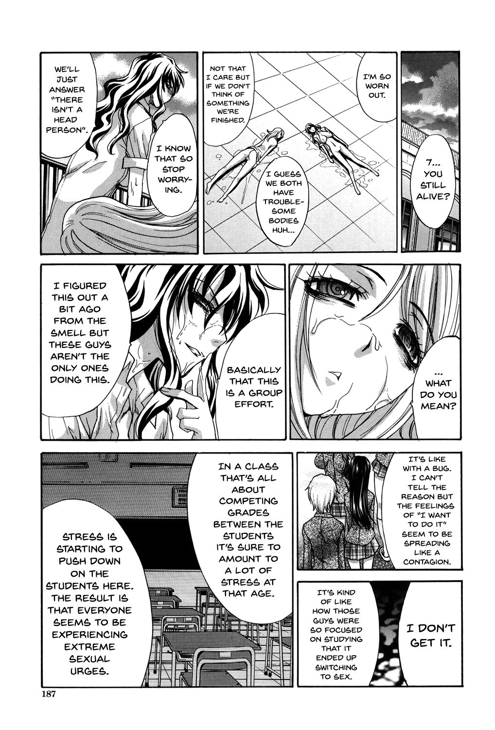 My Girlfriend is Making Lewd Sounds After School – page 162