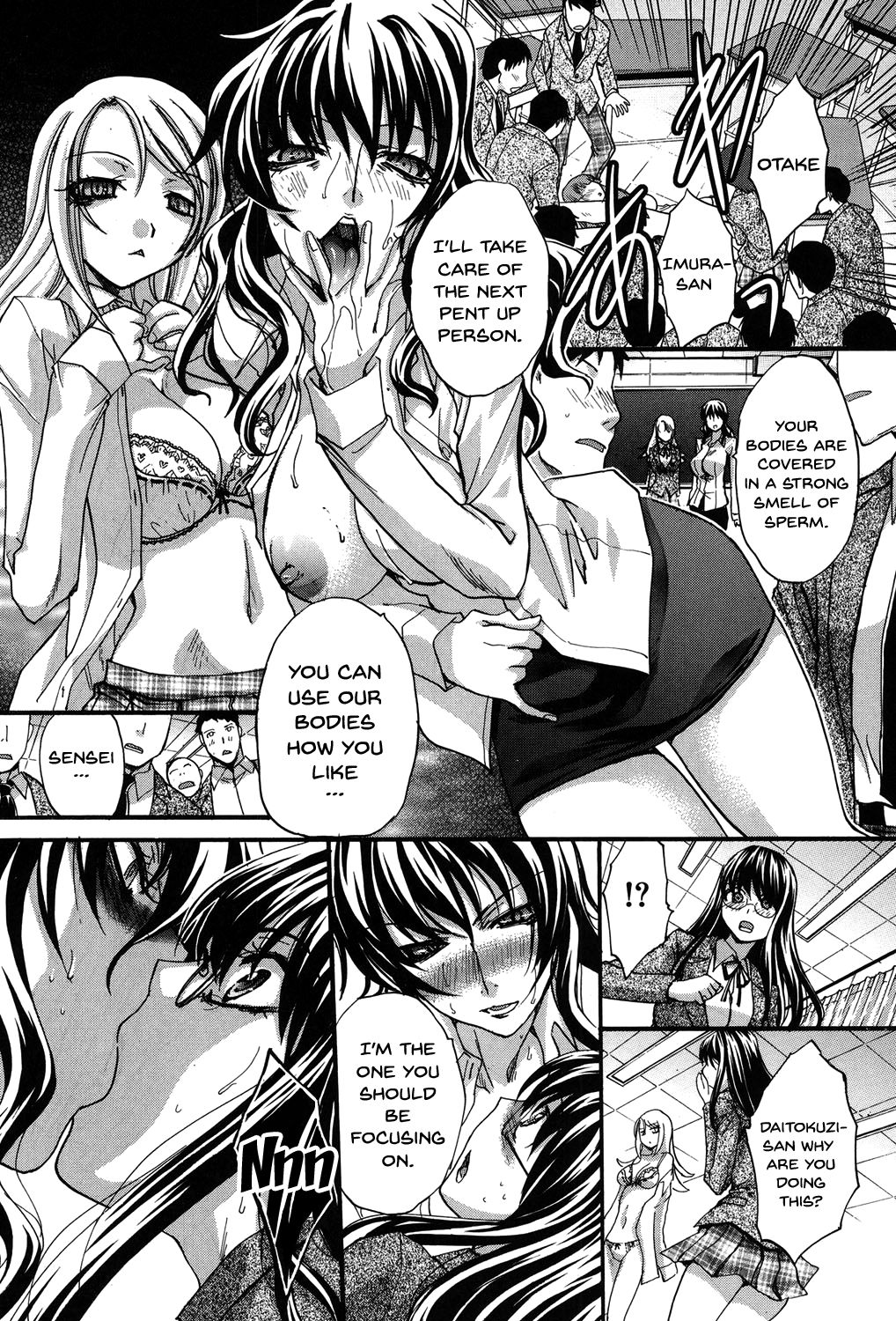 My Girlfriend is Making Lewd Sounds After School – page 164