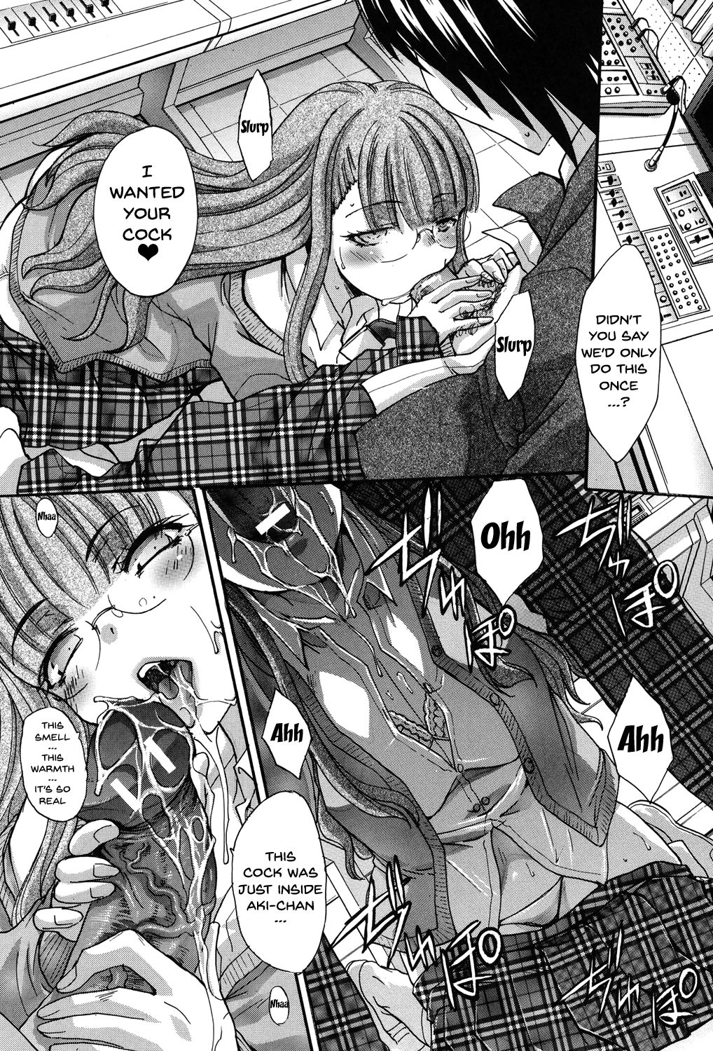 My Girlfriend is Making Lewd Sounds After School – page 184