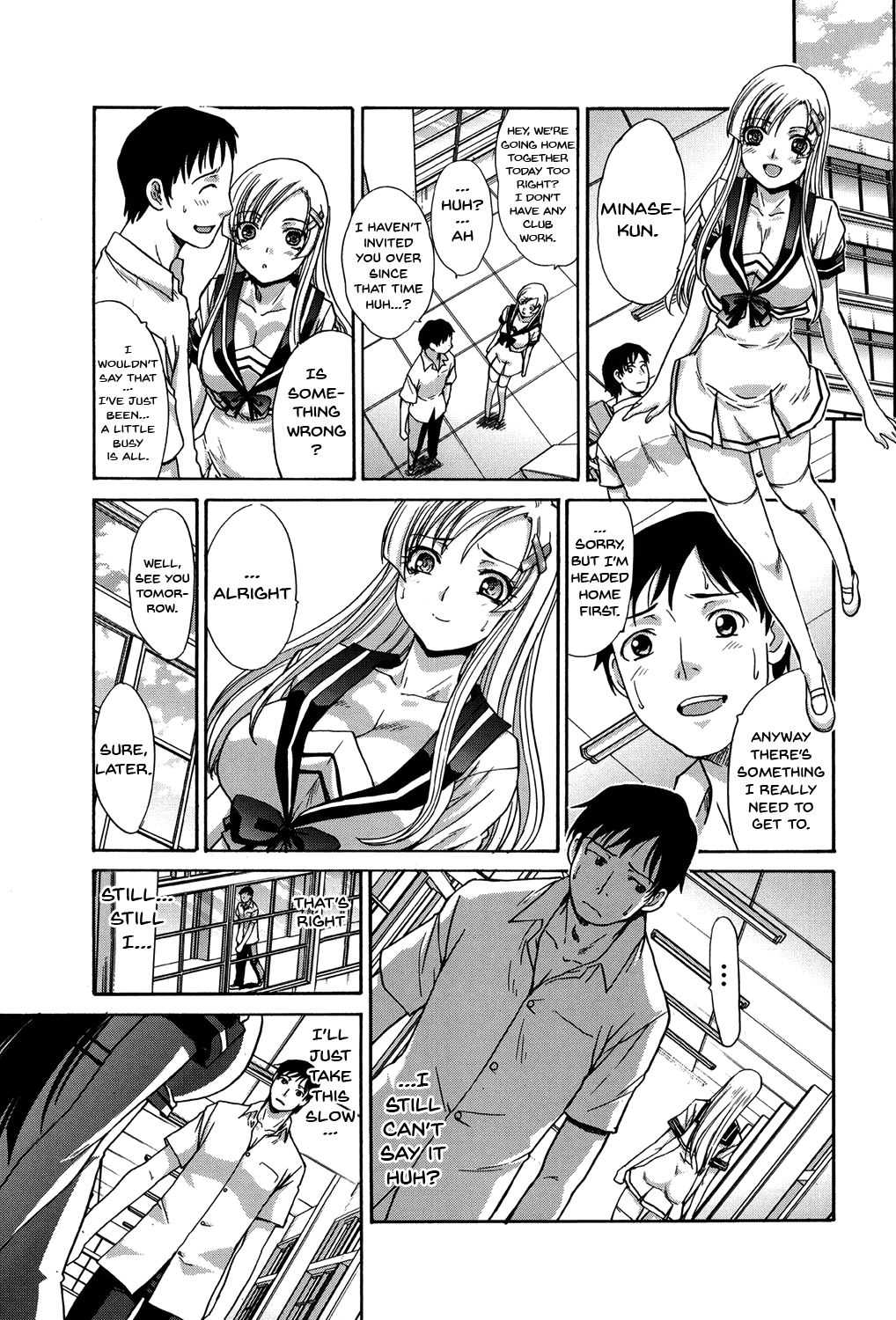 My Girlfriend is Making Lewd Sounds After School – page 38