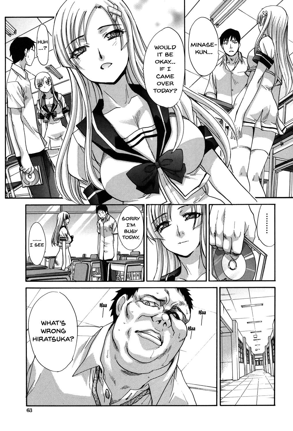 My Girlfriend is Making Lewd Sounds After School – page 62