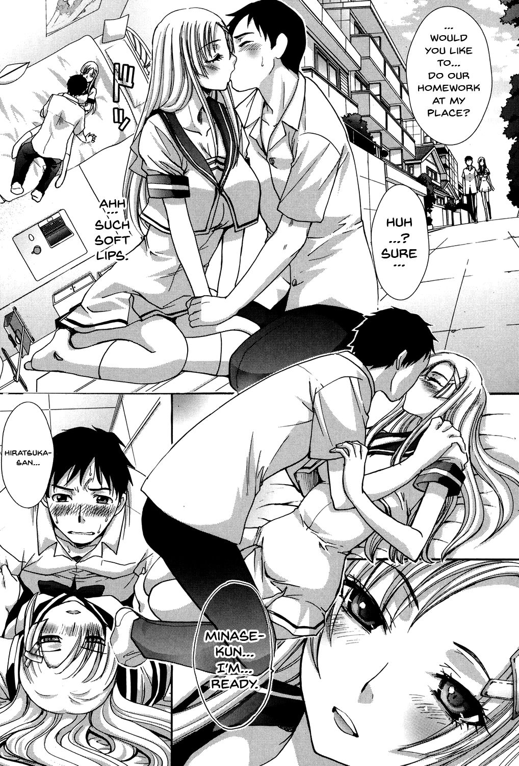 My Girlfriend is Making Lewd Sounds After School – page 7