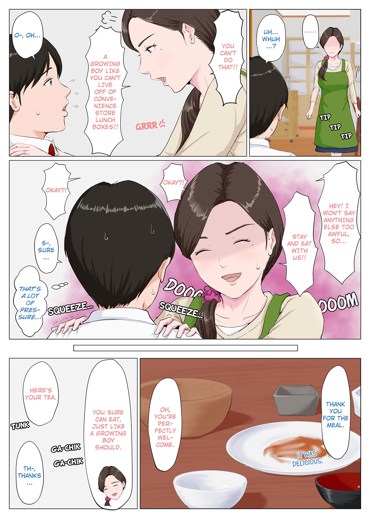 A Motherly Woman [Horsetail] 1 . A Motherly Woman - Chapter 1 [Horsetail] – page 7