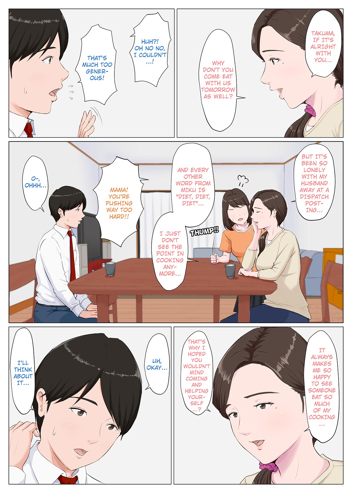 A Motherly Woman [Horsetail] 1 . A Motherly Woman - Chapter 1 [Horsetail] – page 8