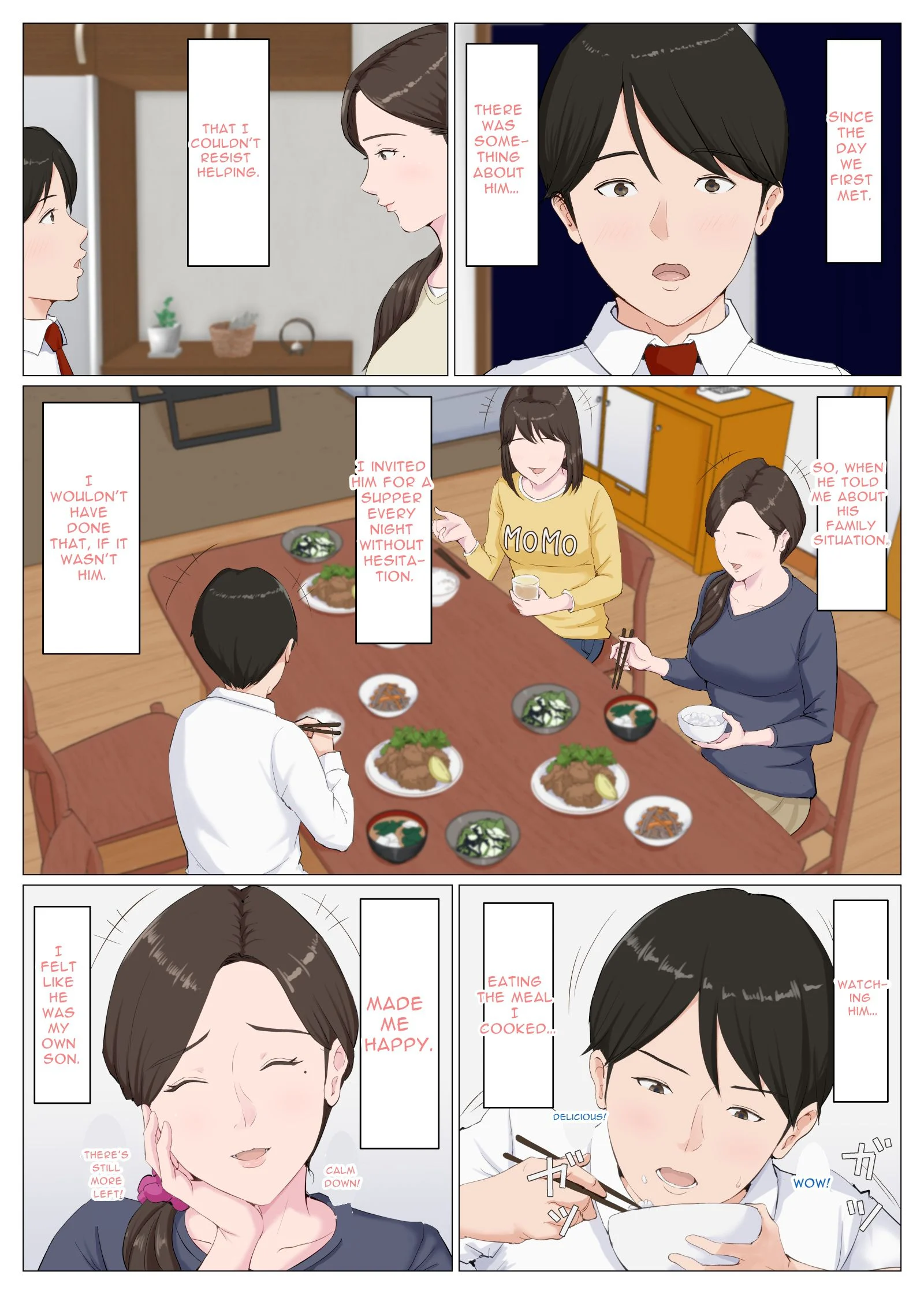 A Motherly Woman [Horsetail] 2 . A Motherly Woman - Chapter 2 [Horsetail] – page 35