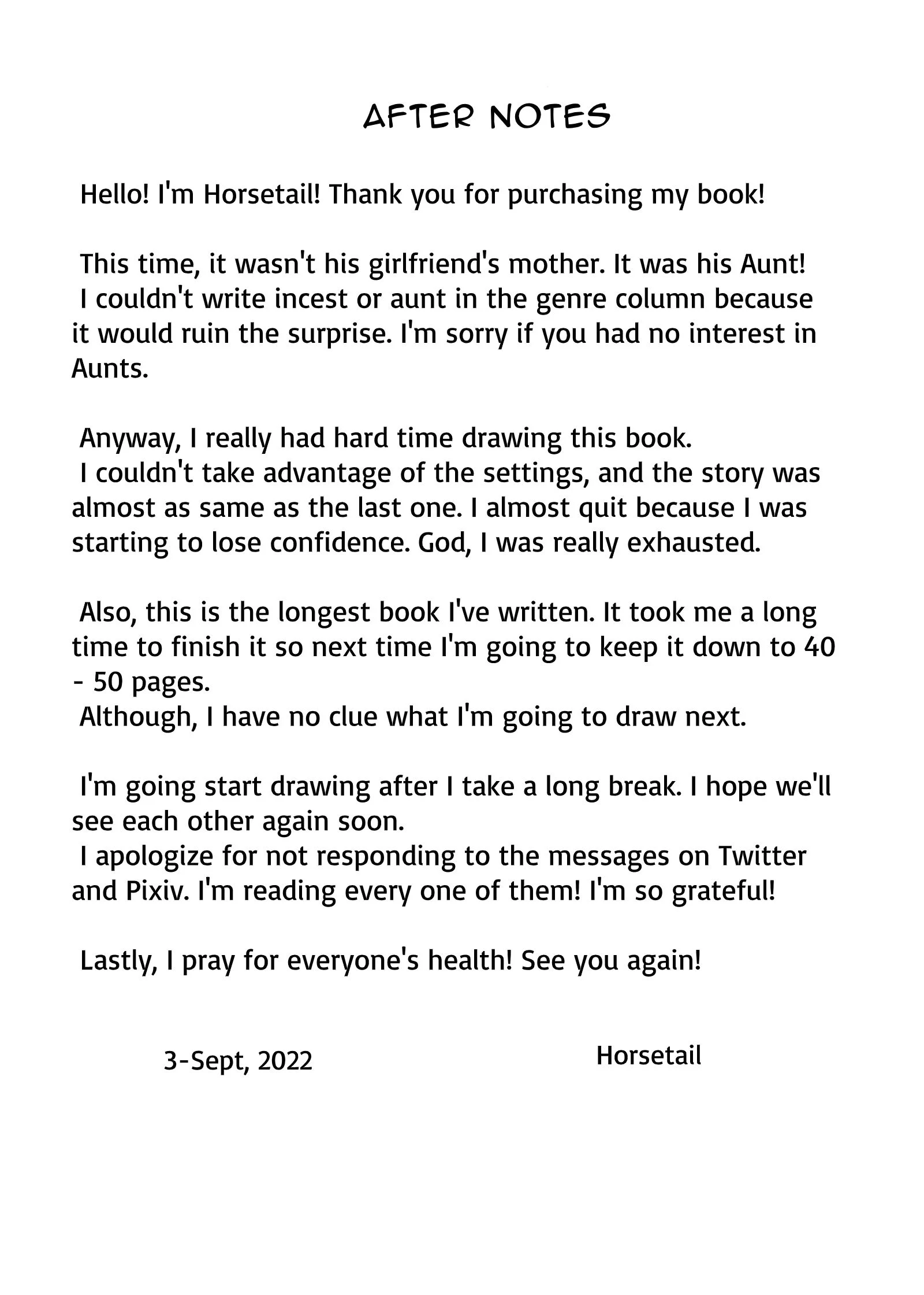 A Motherly Woman [Horsetail] 2 . A Motherly Woman - Chapter 2 [Horsetail] – page 99