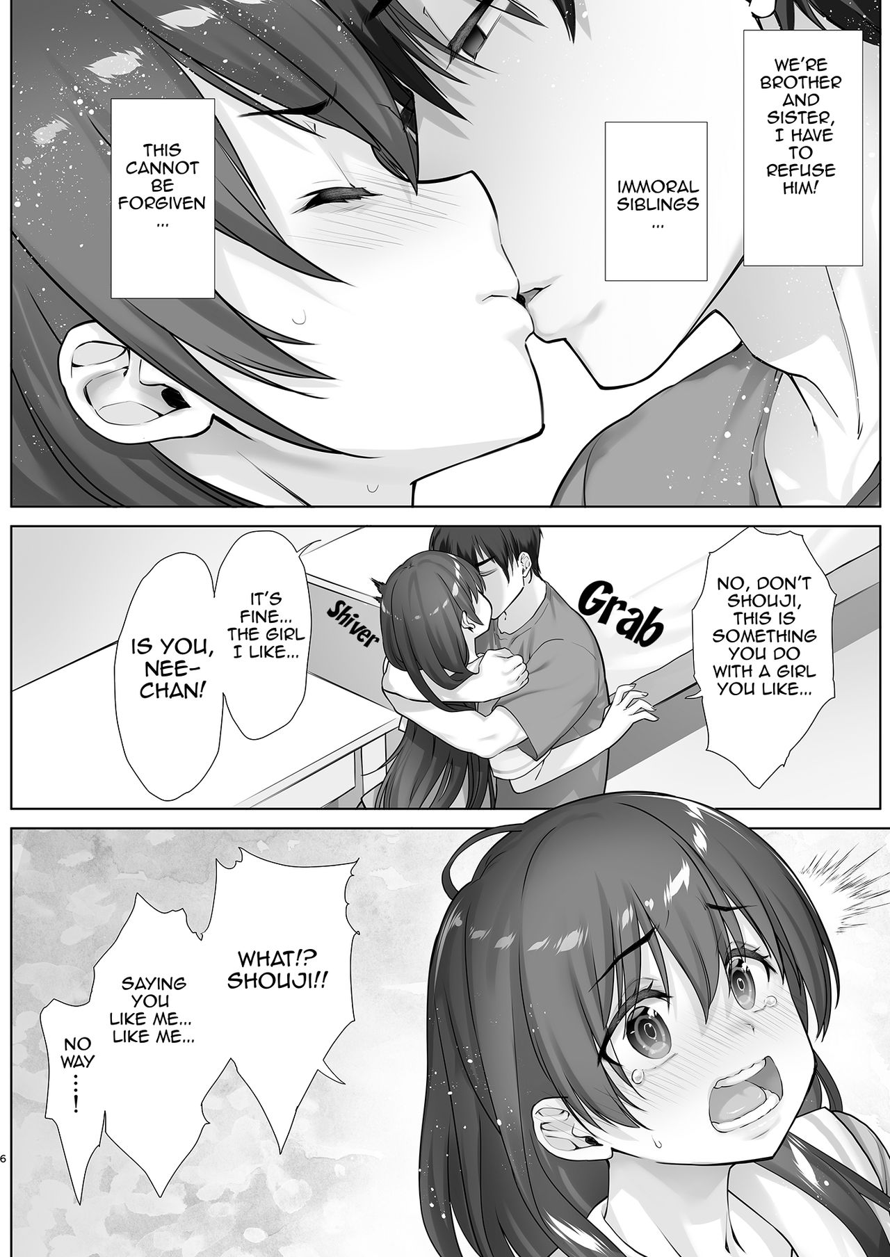 Low Resilience JK Big Sister Manami Won’t Defy her S Younger Brother [Nanase Meruchi] 1 . Low Resilience JK Big Sister Manami Won't Defy her S Younger Brother - Chapter 1 [Nanase Meruchi] – page 6