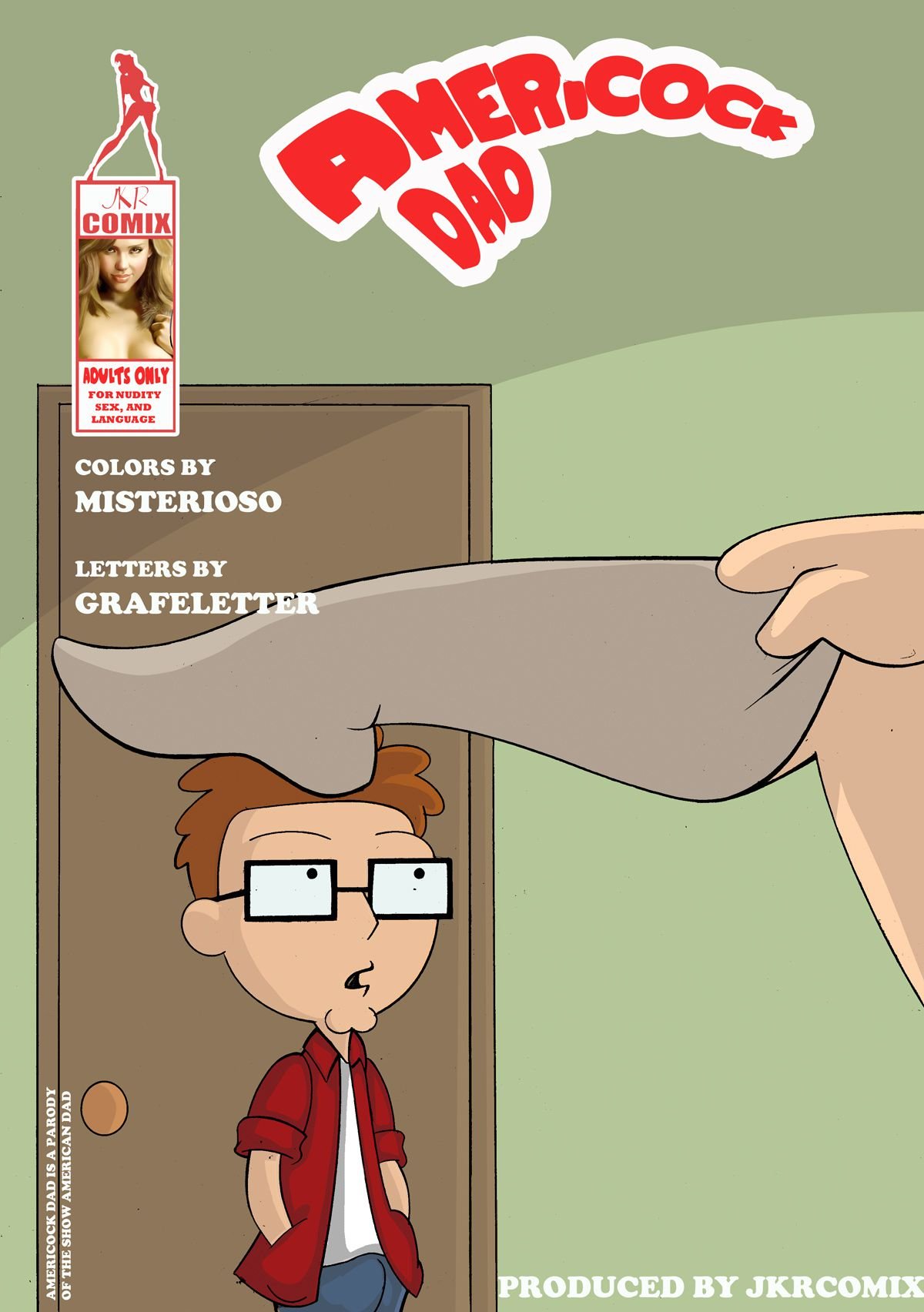 Americock Dad (American Dad!) [JKRComix] 1 . Americock Dad  - Chapter 1 (American Dad!) [JKRComix] – page 1