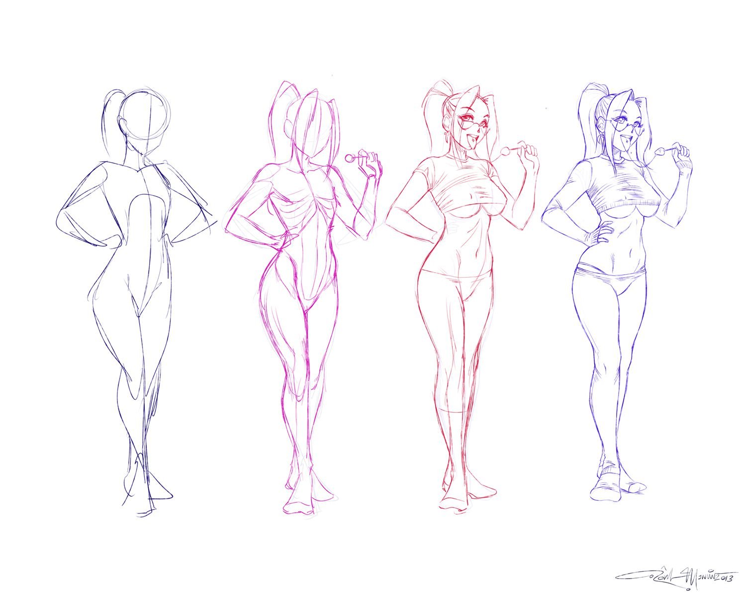 Artwork,Sketches, and Pinups [Romulo Melkor Mancin] 1 . Old Sketches - [Romulo Melkor Mancin] – page 109