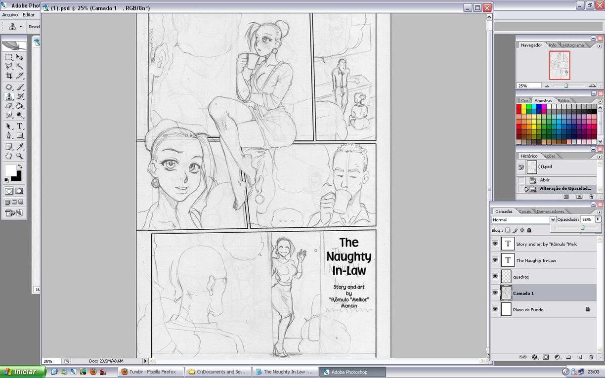 Artwork,Sketches, and Pinups [Romulo Melkor Mancin] 1 . Old Sketches - [Romulo Melkor Mancin] – page 145