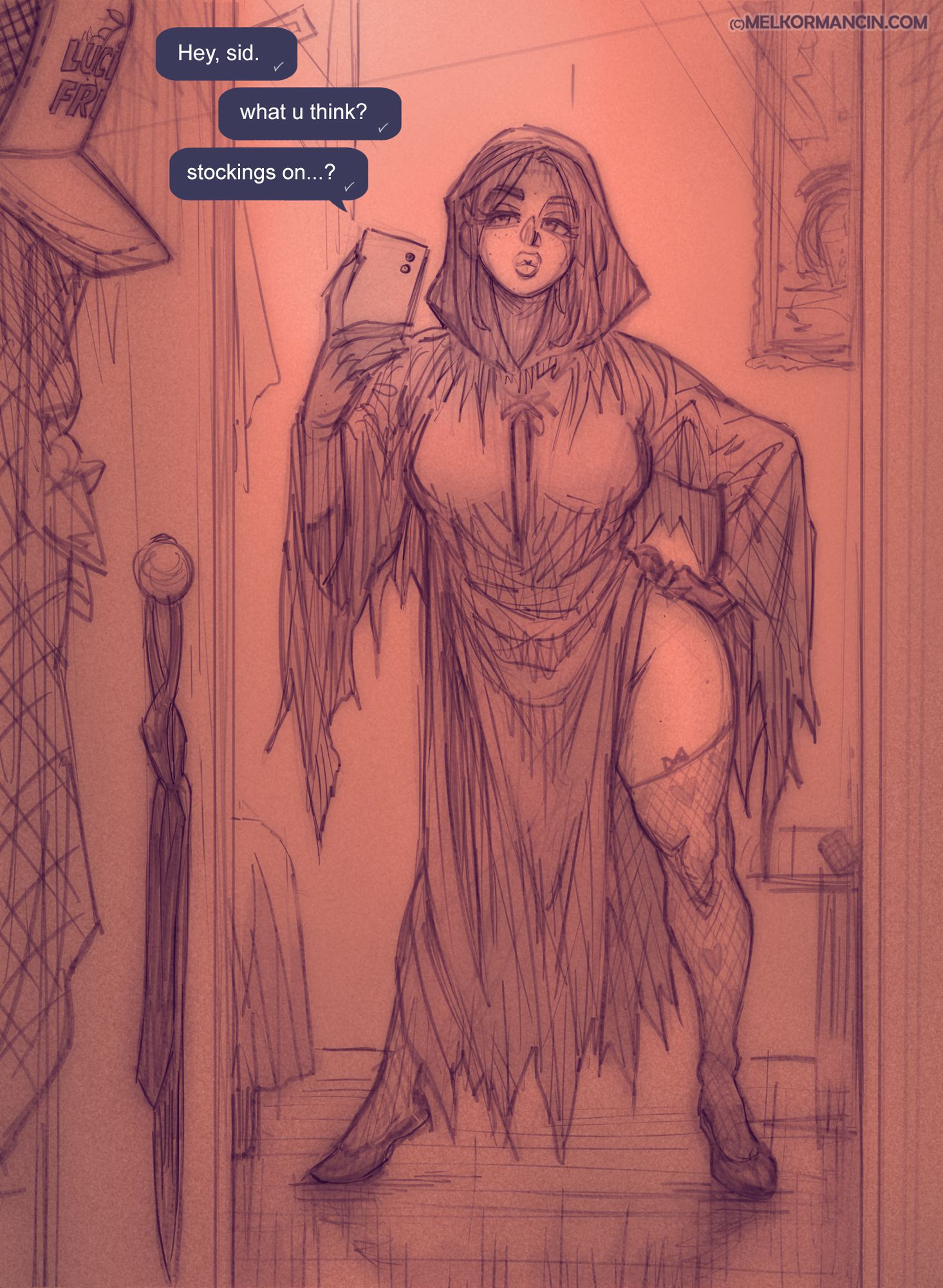 Artwork,Sketches, and Pinups [Romulo Melkor Mancin] 7 . Halloween 2021 - [Romulo Melkor Mancin] – page 1
