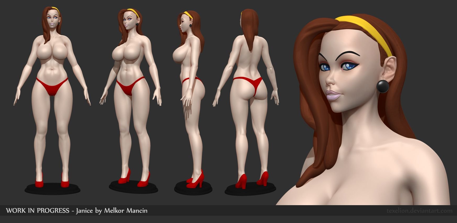 Artwork,Sketches, and Pinups [Romulo Melkor Mancin] 5 . Colored Artworks - [Romulo Melkor Mancin] – page 87