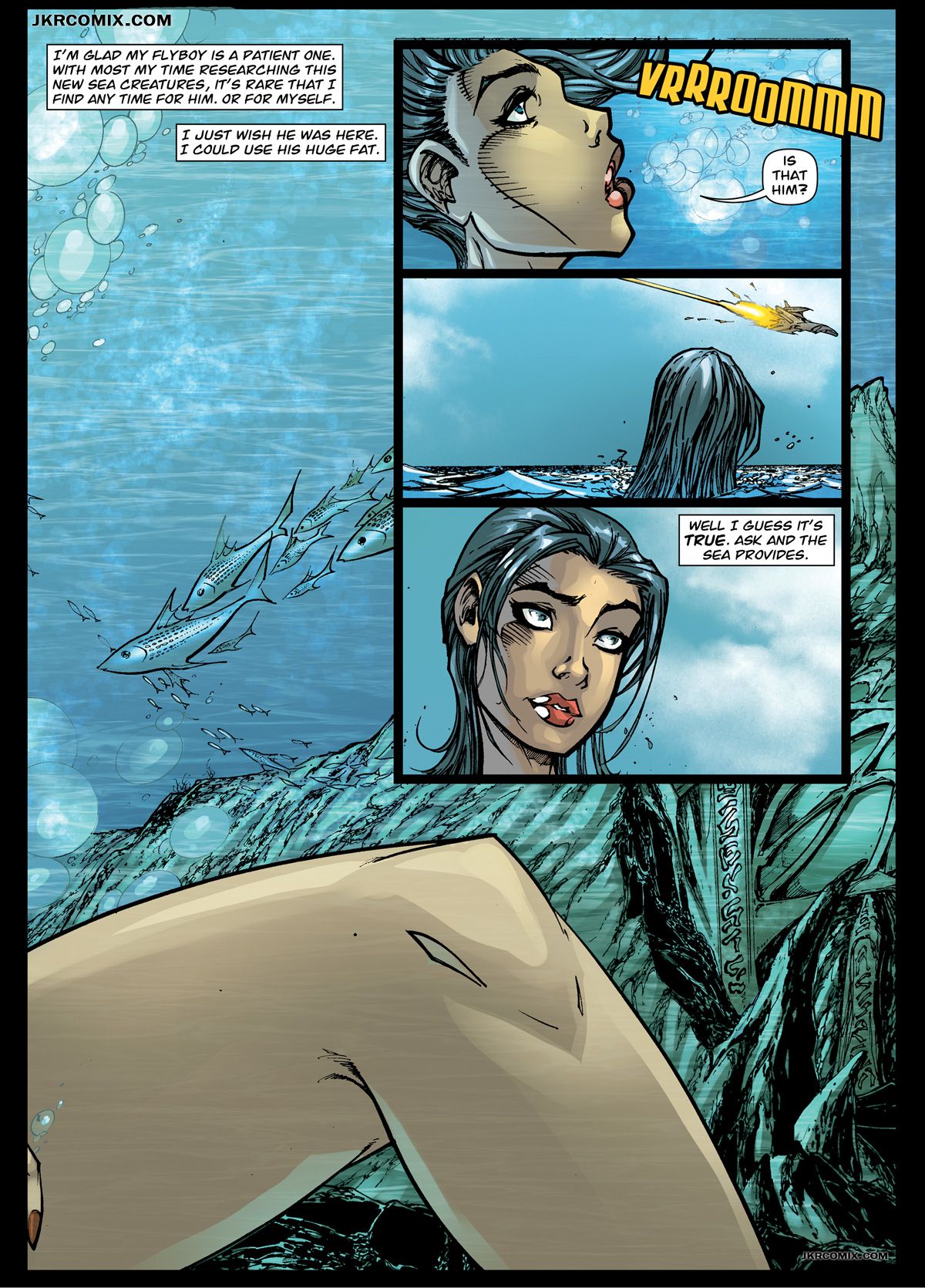 Aspen (Fathom) [JKRComix] 1 . Aspen - Chapter 1 (Fathom) [JKRComix] – page 4