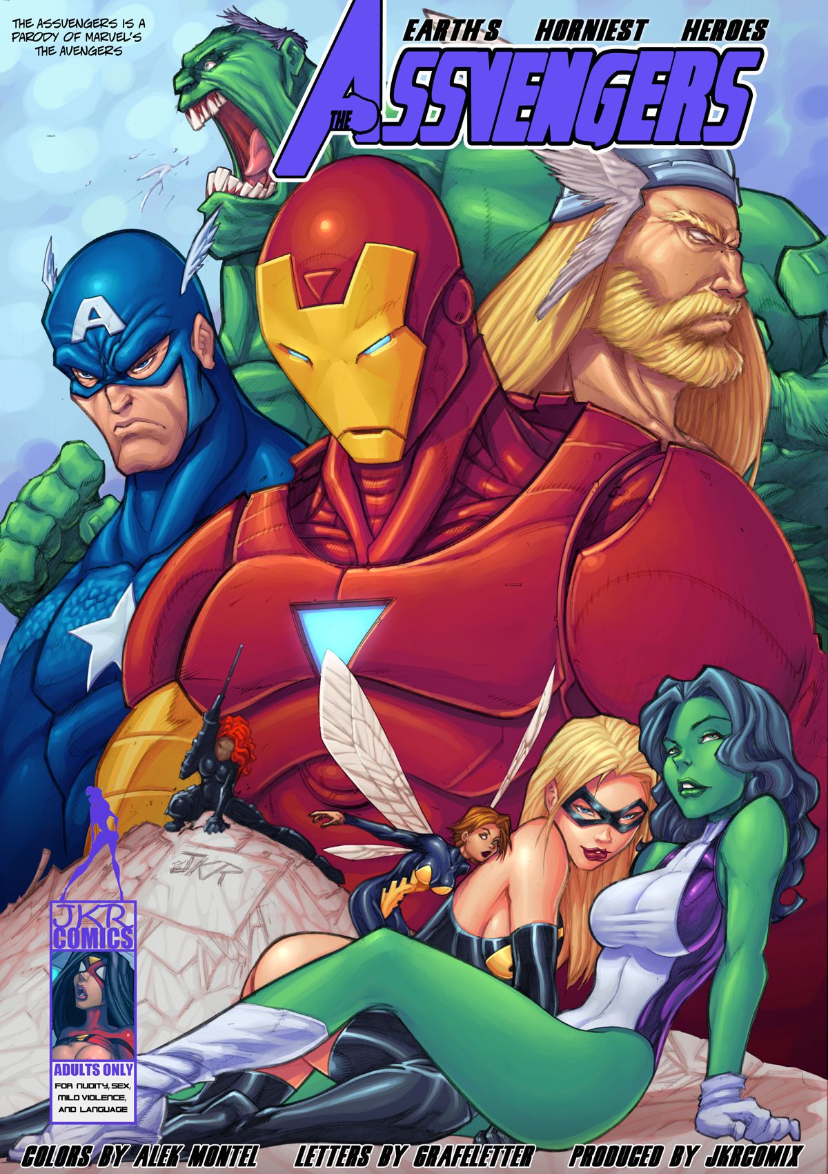 Assvengers (The Avengers) [JKRComix] 1 . Assvengers - Chapter 1 (The Avengers) [JKRComix] – page 1
