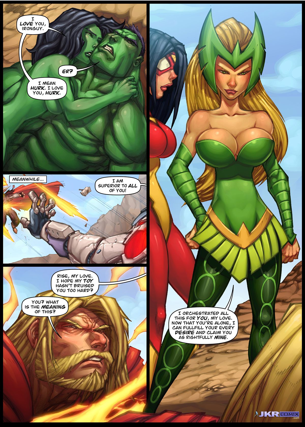 Assvengers (The Avengers) [JKRComix] 2 . Assvengers - Chapter 2 (The Avengers) [JKRComix] – page 6
