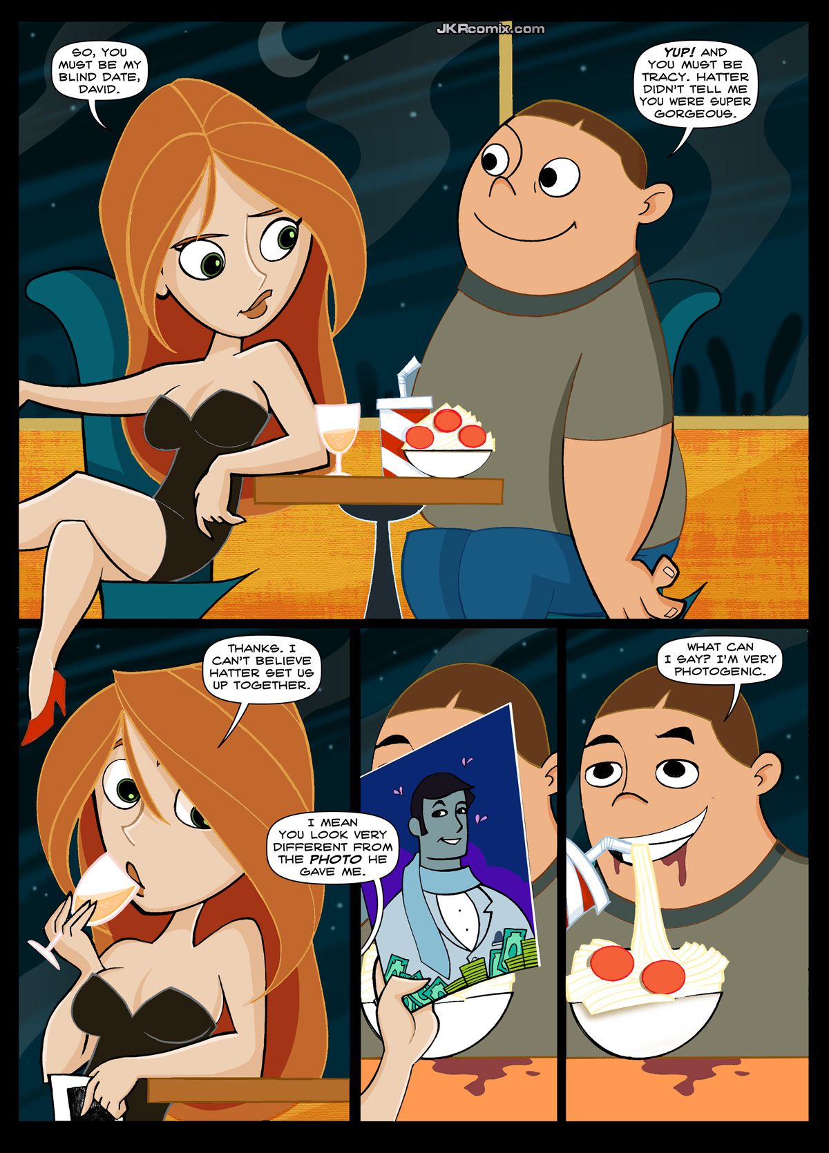 Blind Date (Kim Possible) [JKRComix] 1 . Blind Date - Chapter 1 (Kim Possible) [JKRComix] – page 2