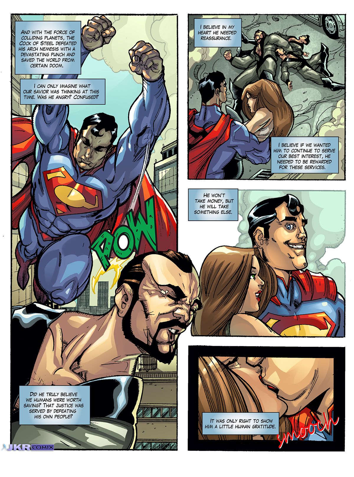 Cock Of Steel (Justice League) [JKRComix] 1 . Cock Of Steel - Chapter 1 (Justice League) [JKRComix] – page 2