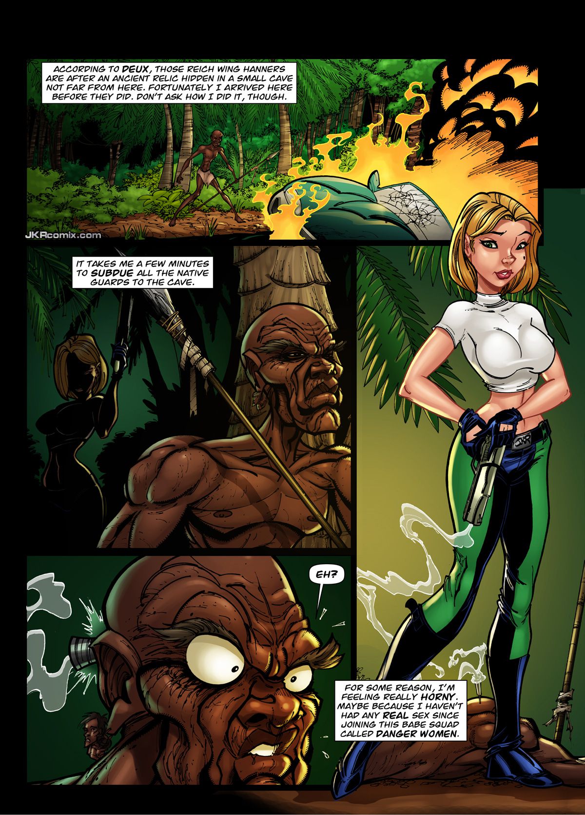 Danger Woman (Danger Girl) [JKRComix] 1 . Danger Woman - Chapter 1 (Danger Girl) [JKRComix] – page 2