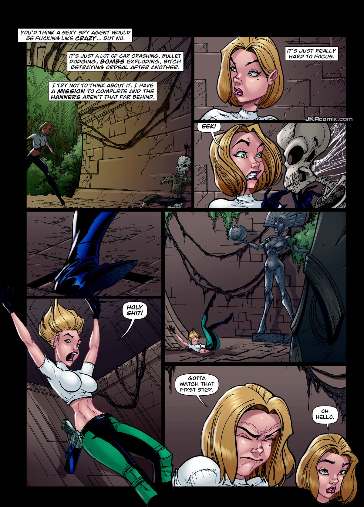 Danger Woman (Danger Girl) [JKRComix] 1 . Danger Woman - Chapter 1 (Danger Girl) [JKRComix] – page 3