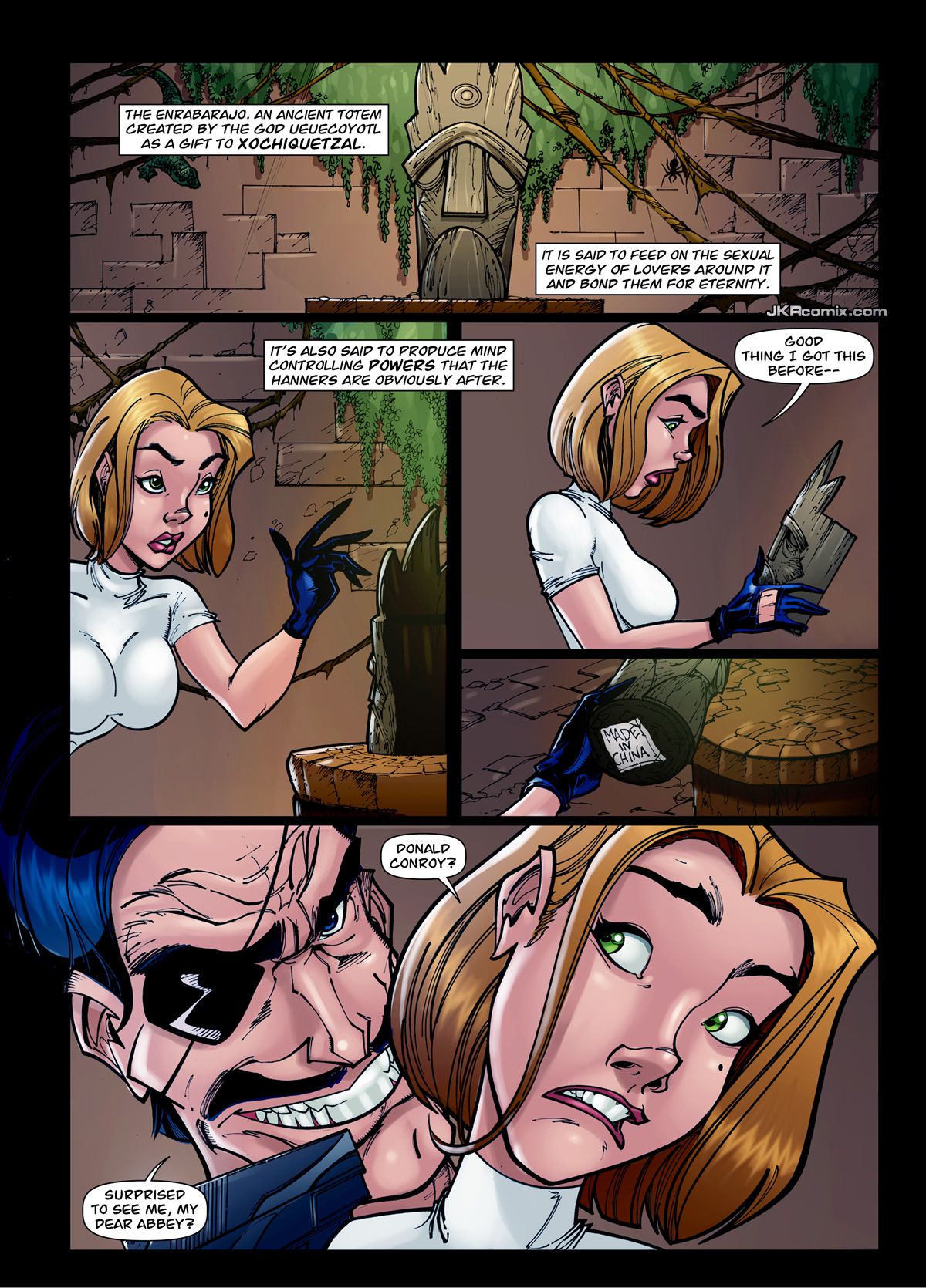 Danger Woman (Danger Girl) [JKRComix] 1 . Danger Woman - Chapter 1 (Danger Girl) [JKRComix] – page 4