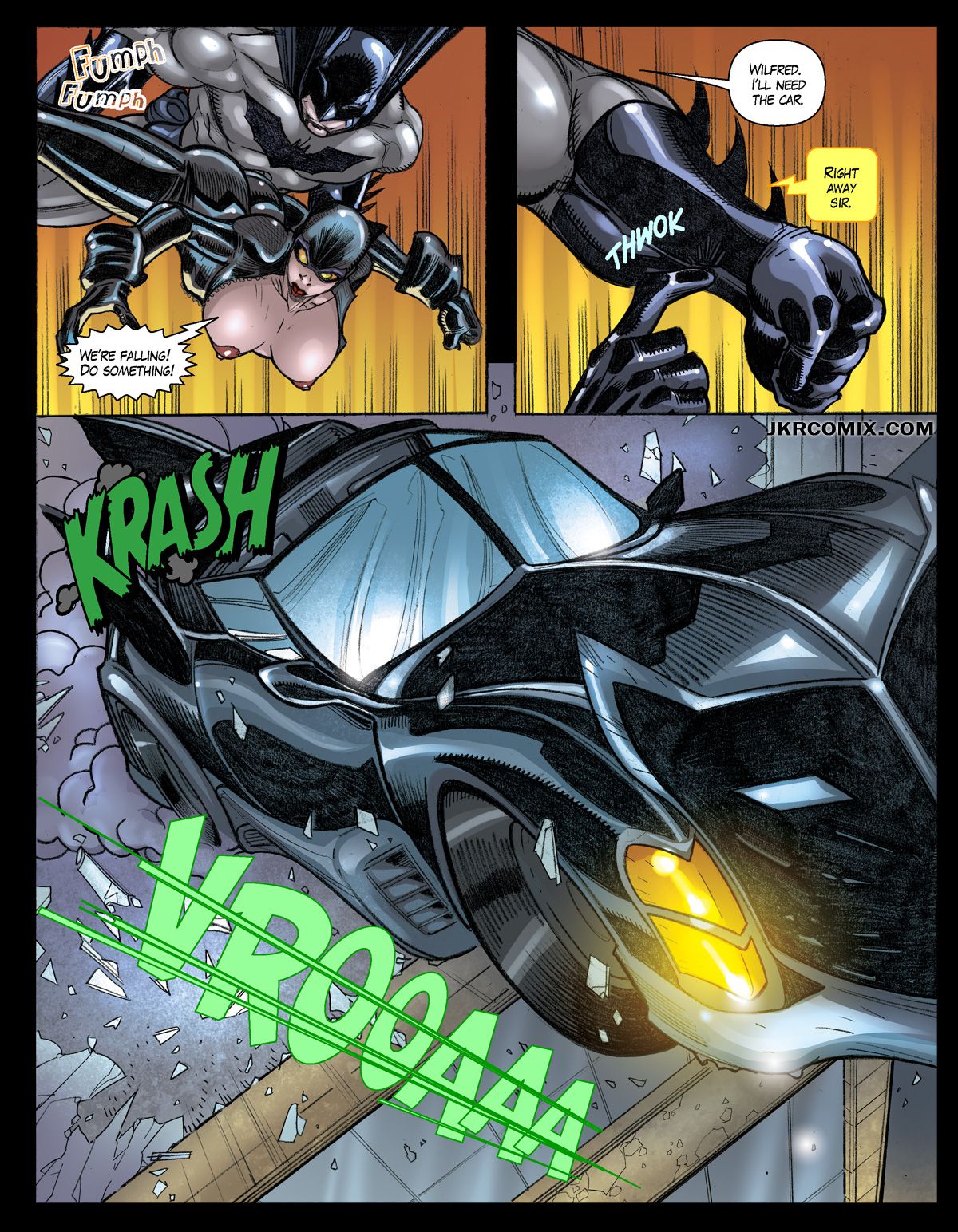 The Dark Cock Rises (Batman) [JKRComix] 1 . The Dark Cock Rises - Chapter 1 (Batman) [JKRComix] – page 5